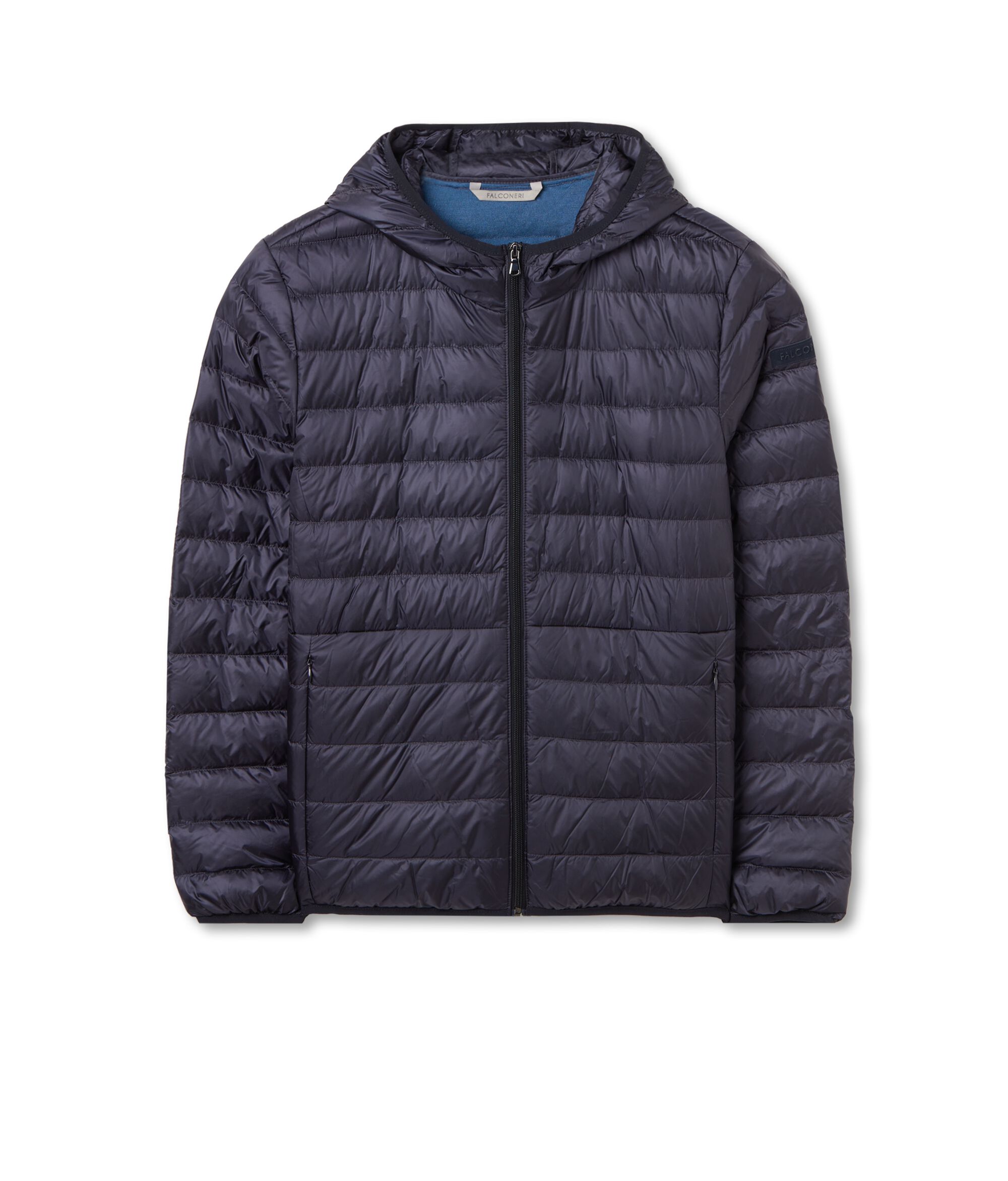 Piumino in Cashmere con cappuccio