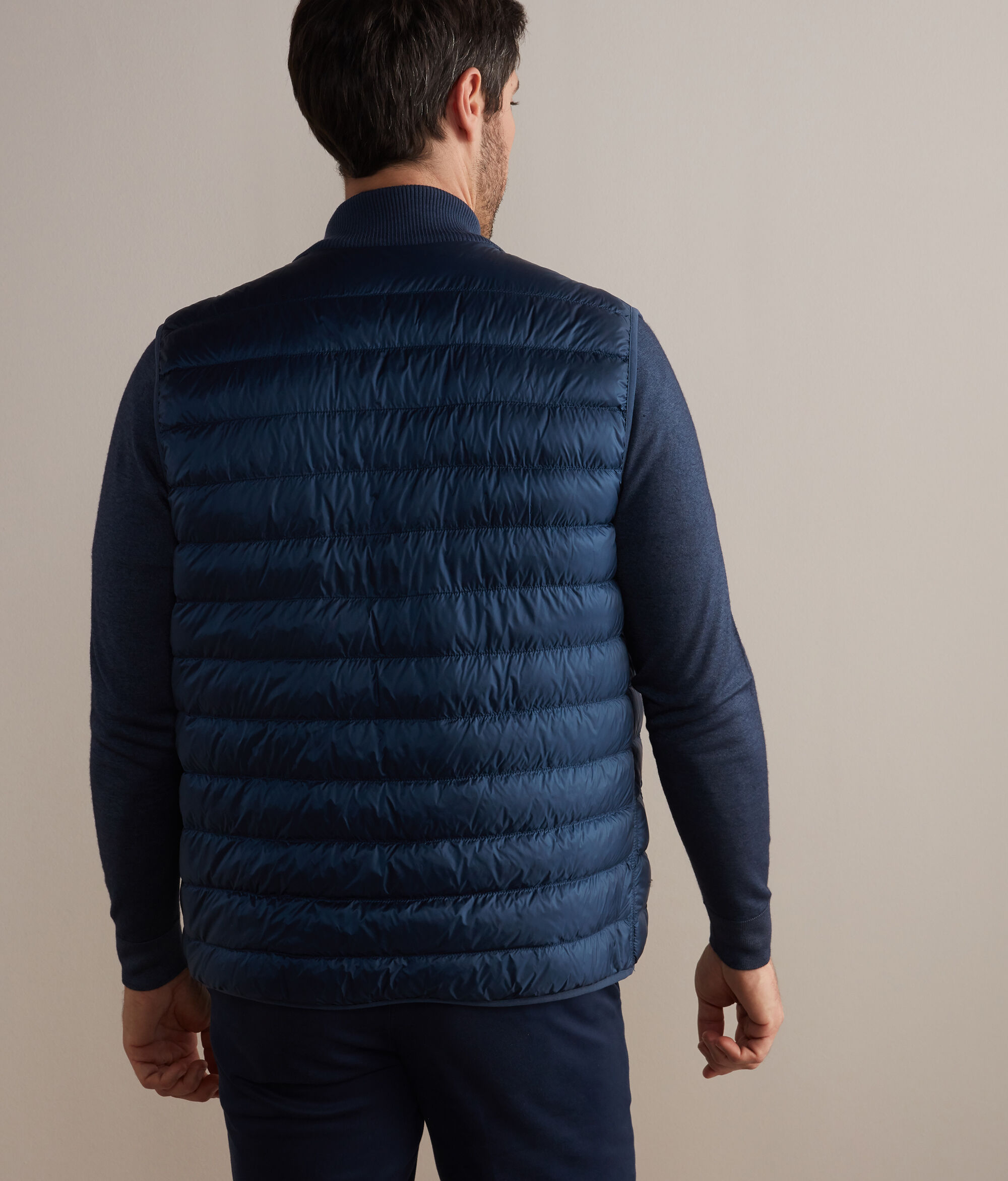 Reversible Cashmere Down Gilet