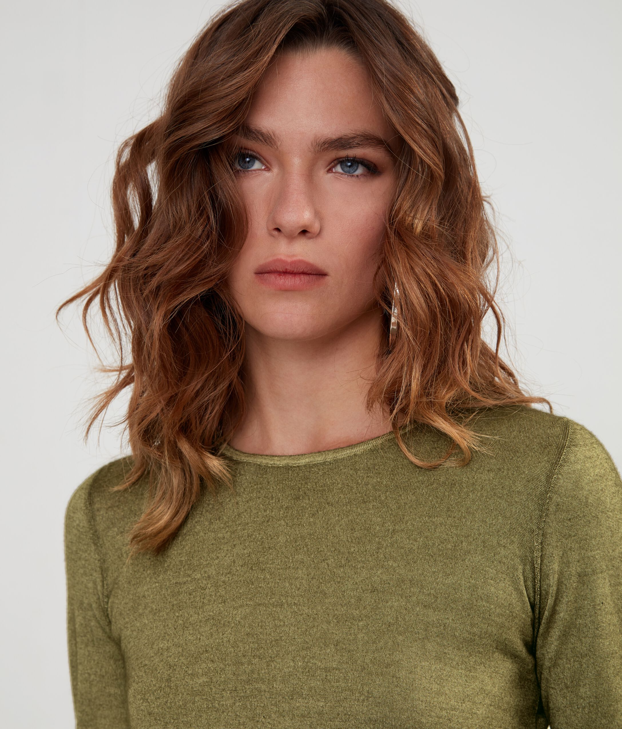 Maglia Girocollo in Cashmere Ultrafine