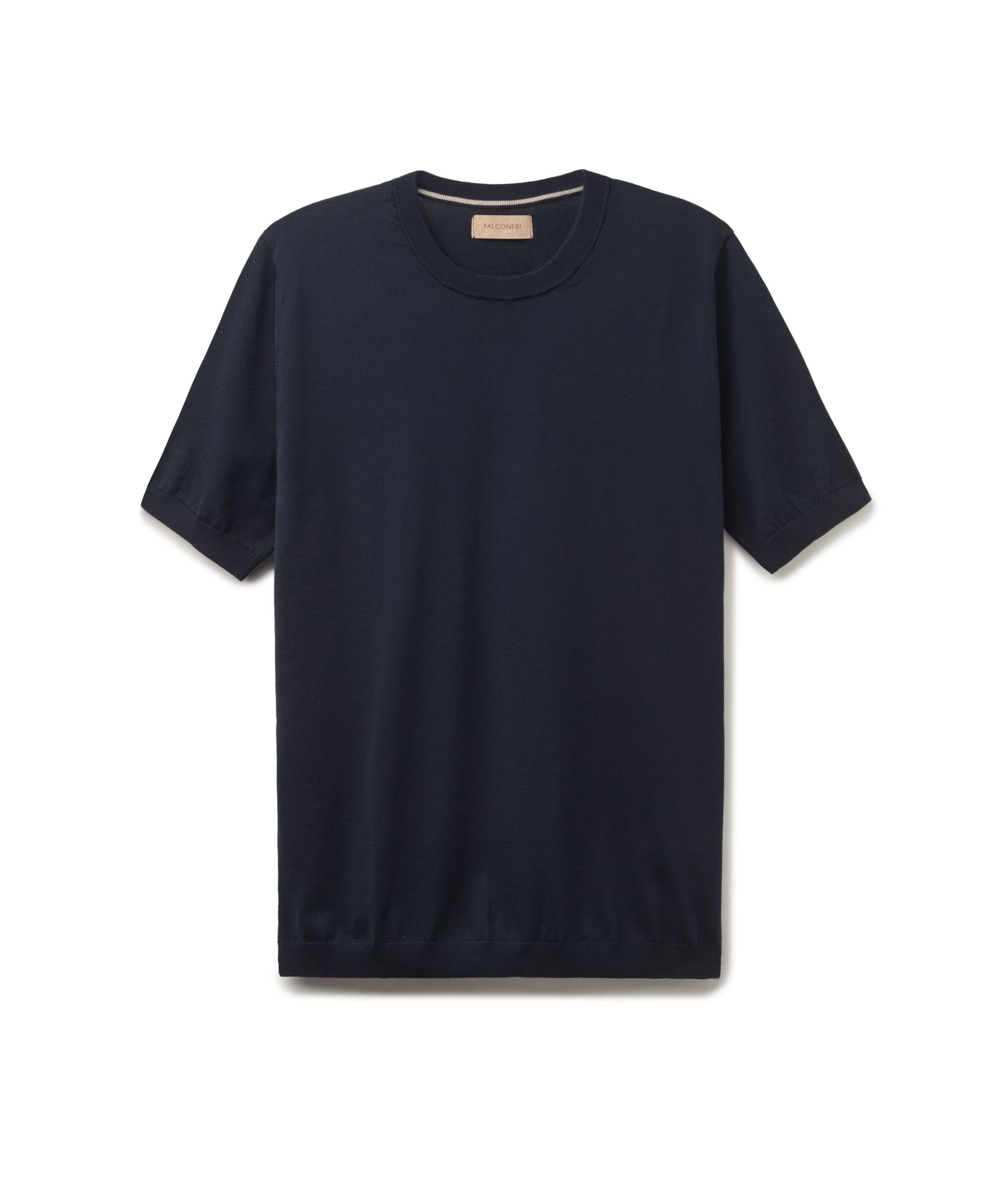 T-Shirt Girocollo Maniche Corte in Cotone Fresh
