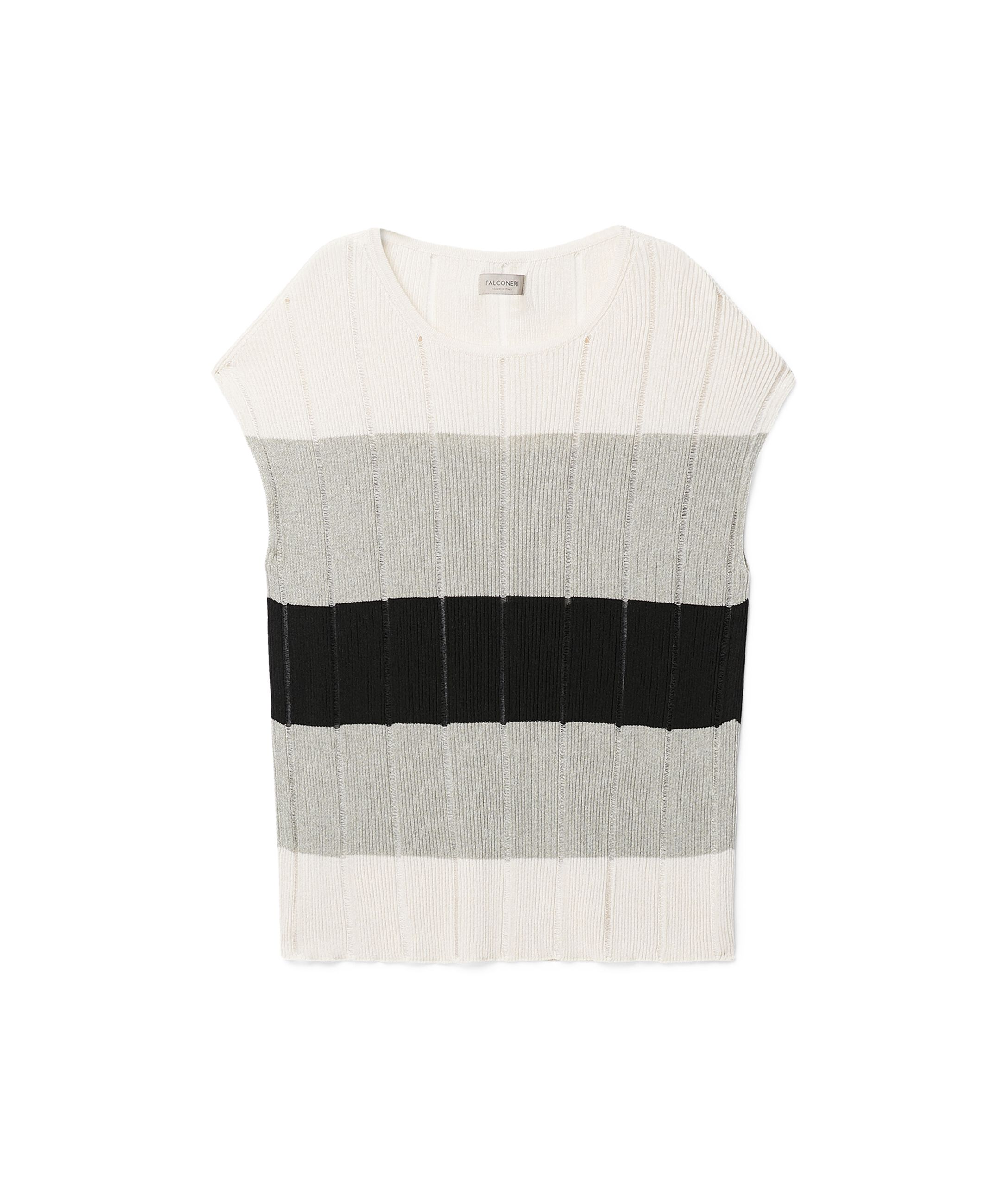 Maglia a Righe Flottante