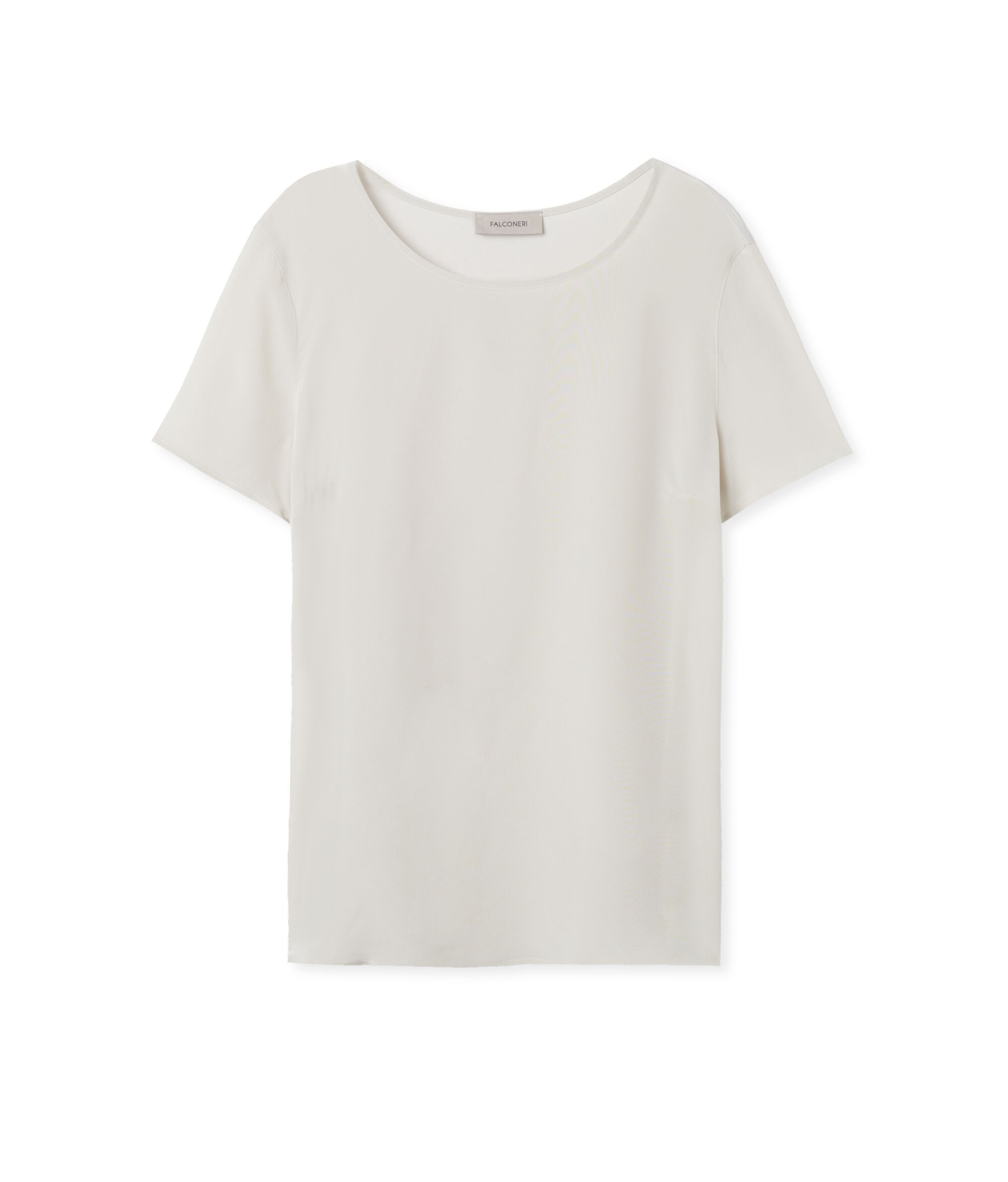 T-shirt Girocollo in Seta