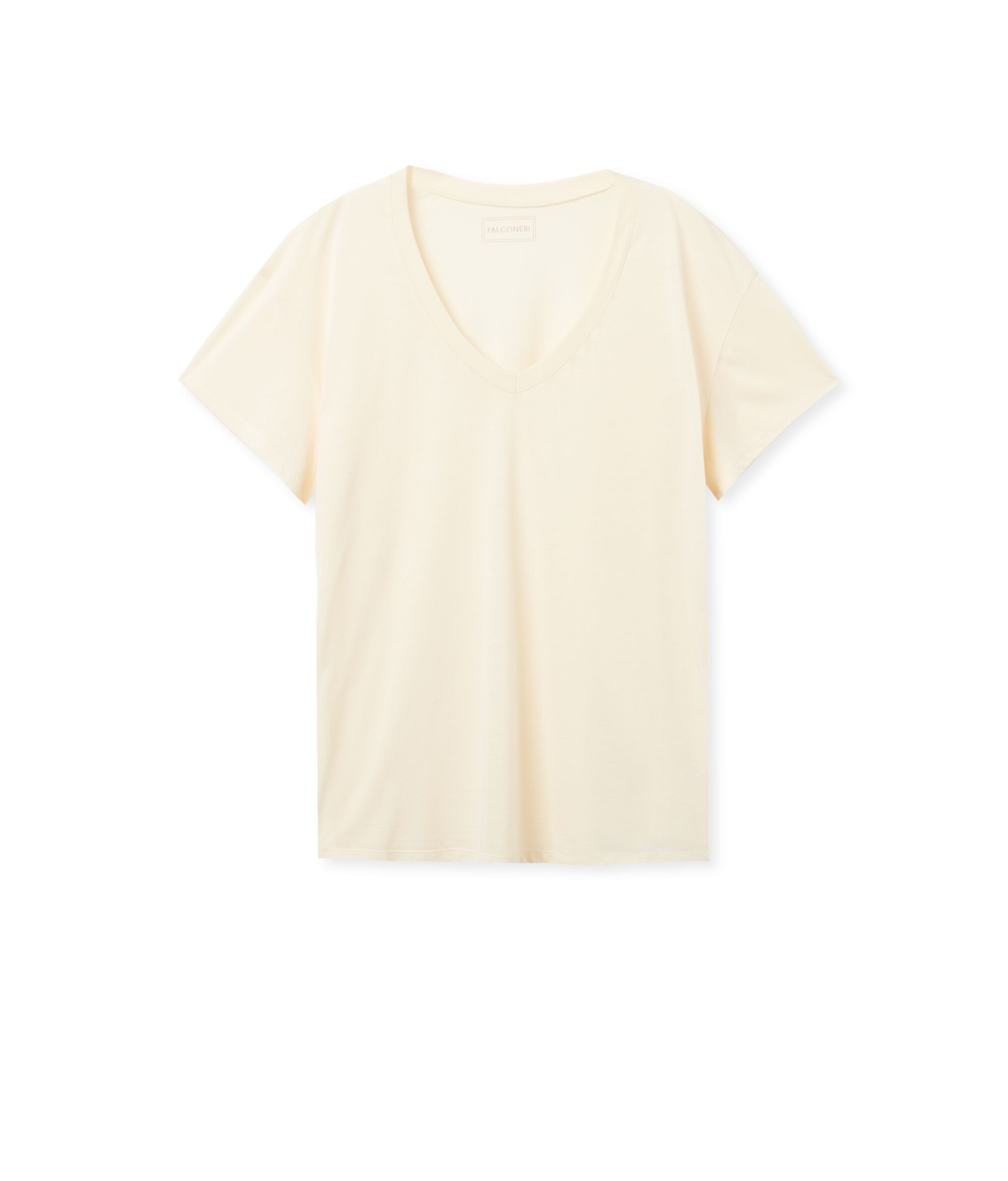 V-Neck Fresh Silk T-shirt