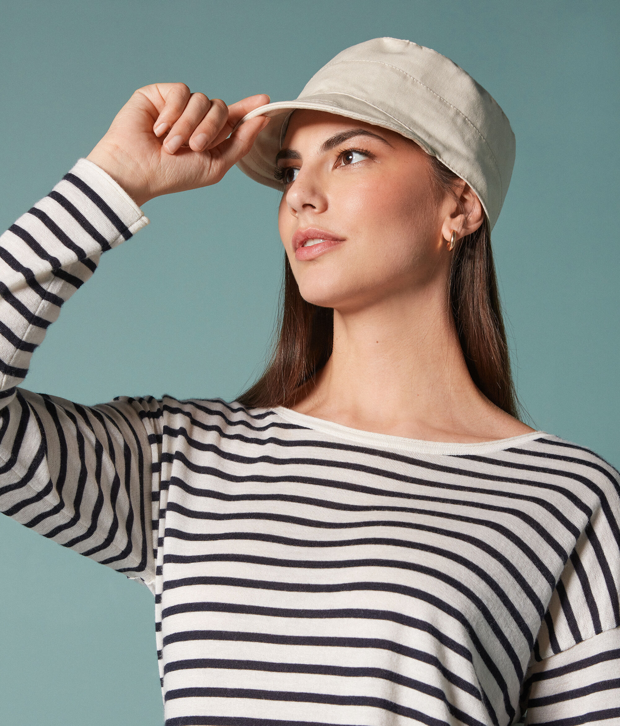 Cotton Hat with Visor