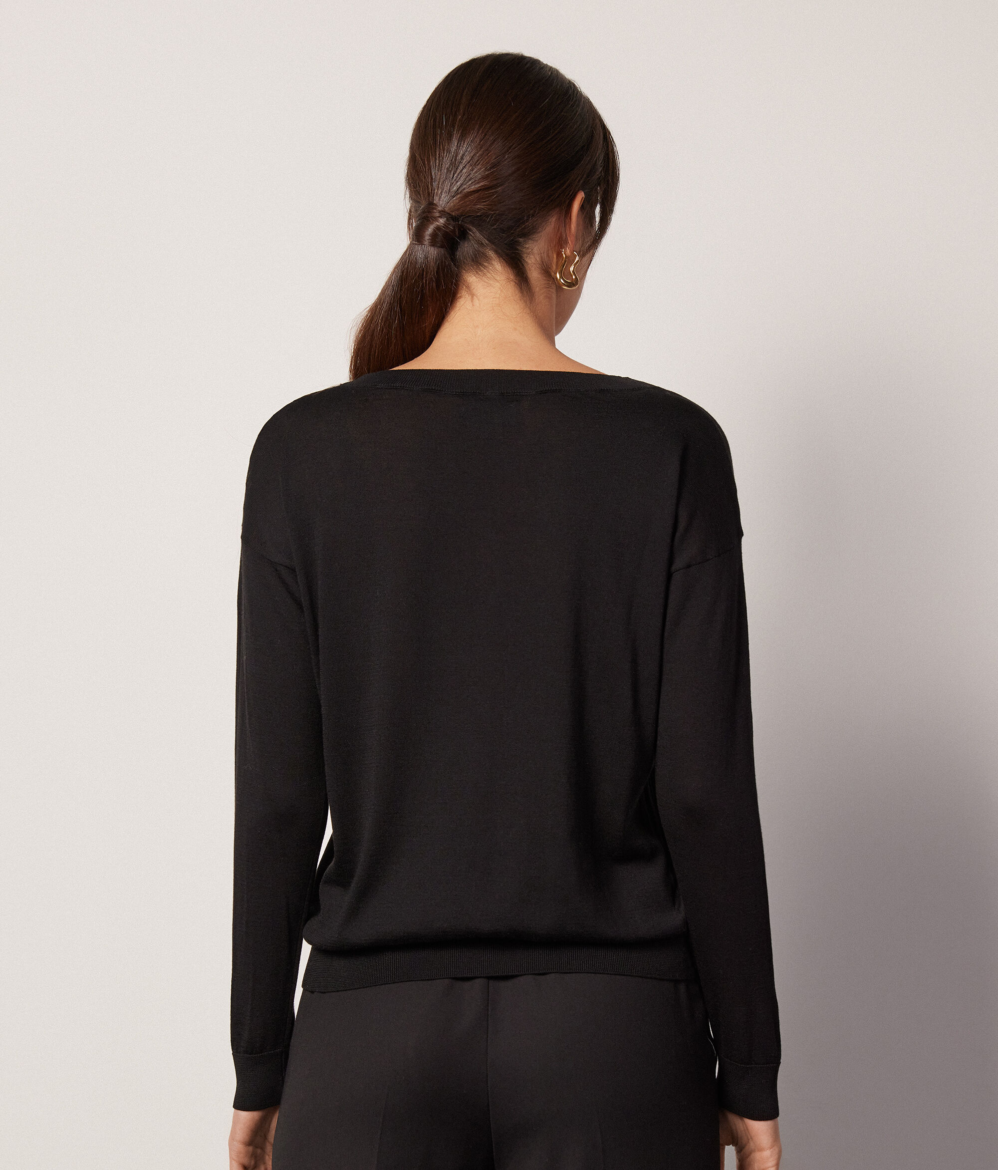 Silk and Cotton Pullover