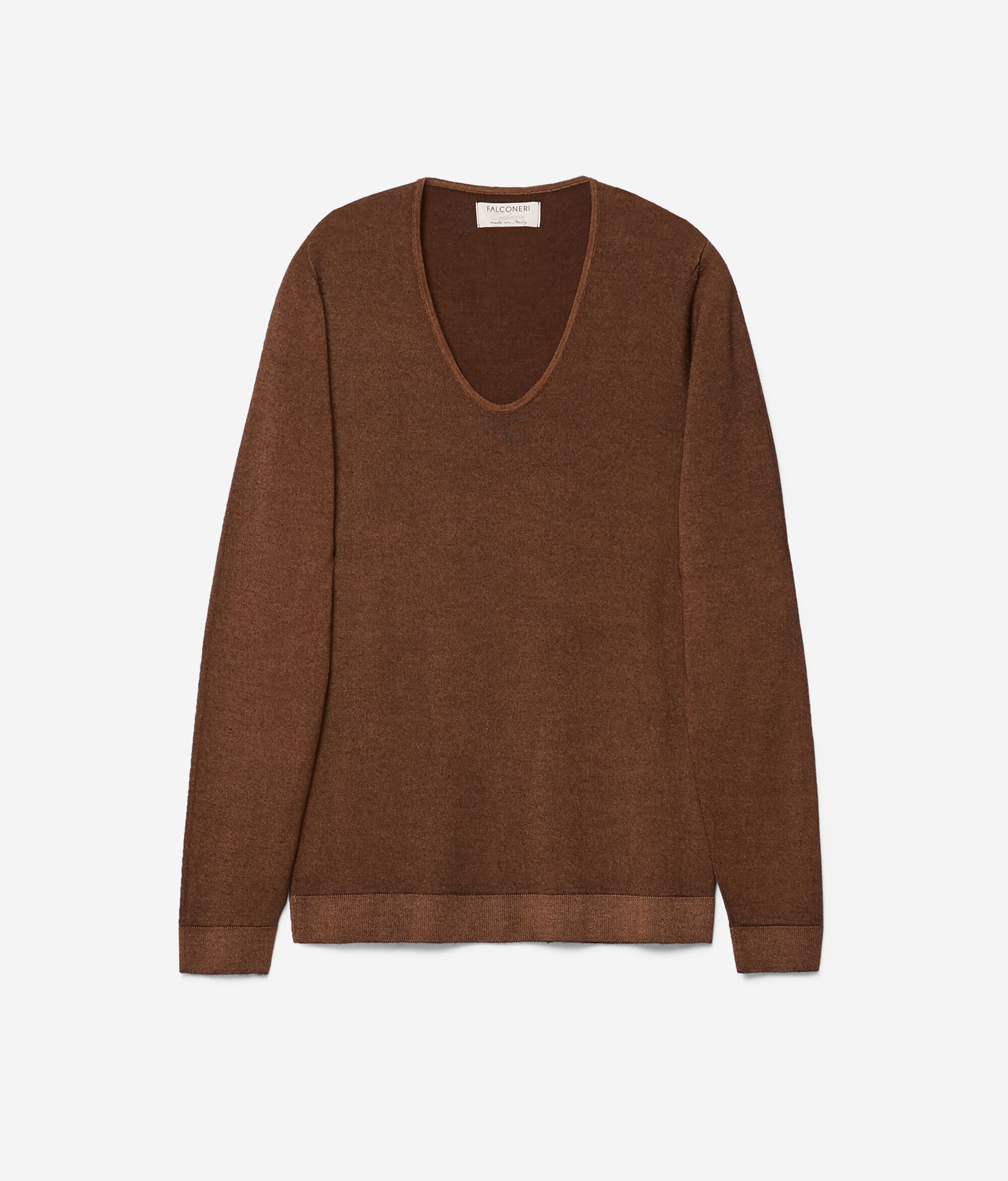 Pull col V Cachemire ultra-fin