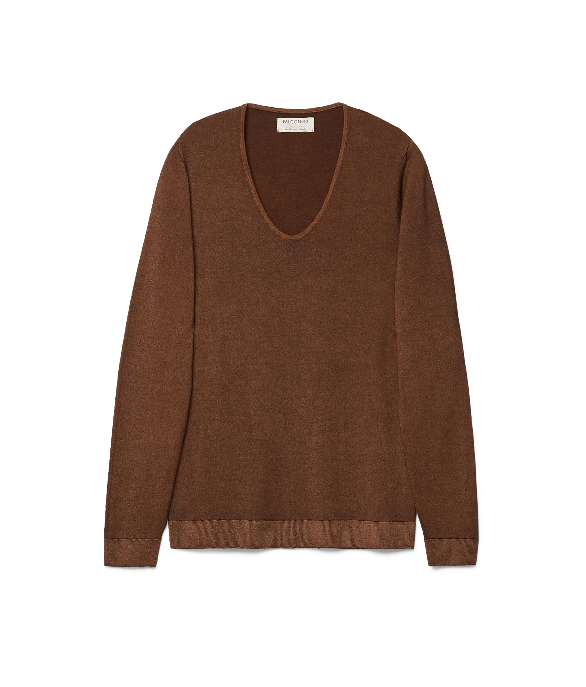Pull col V Cachemire ultra-fin