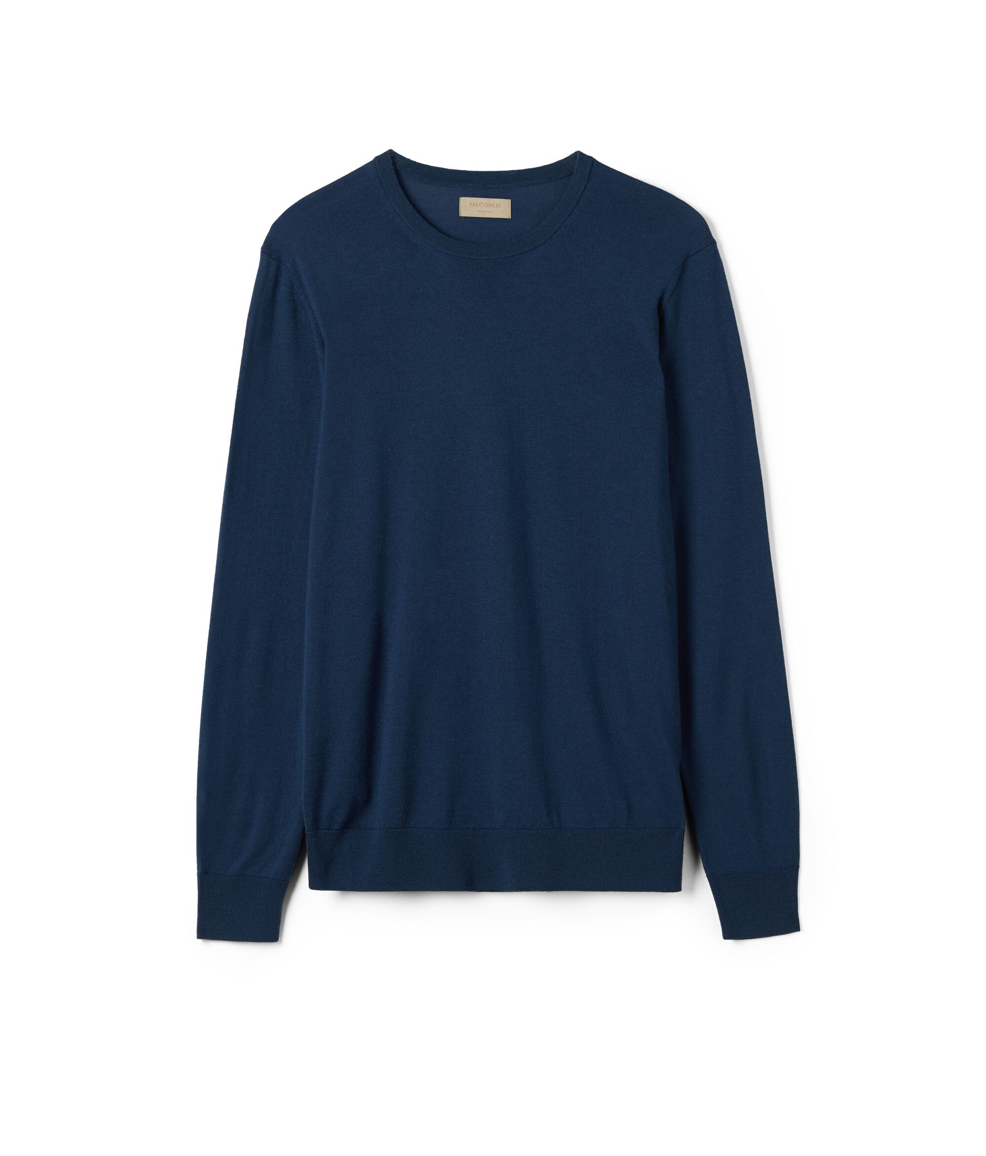 Round Neck Merino Wool Jumper
