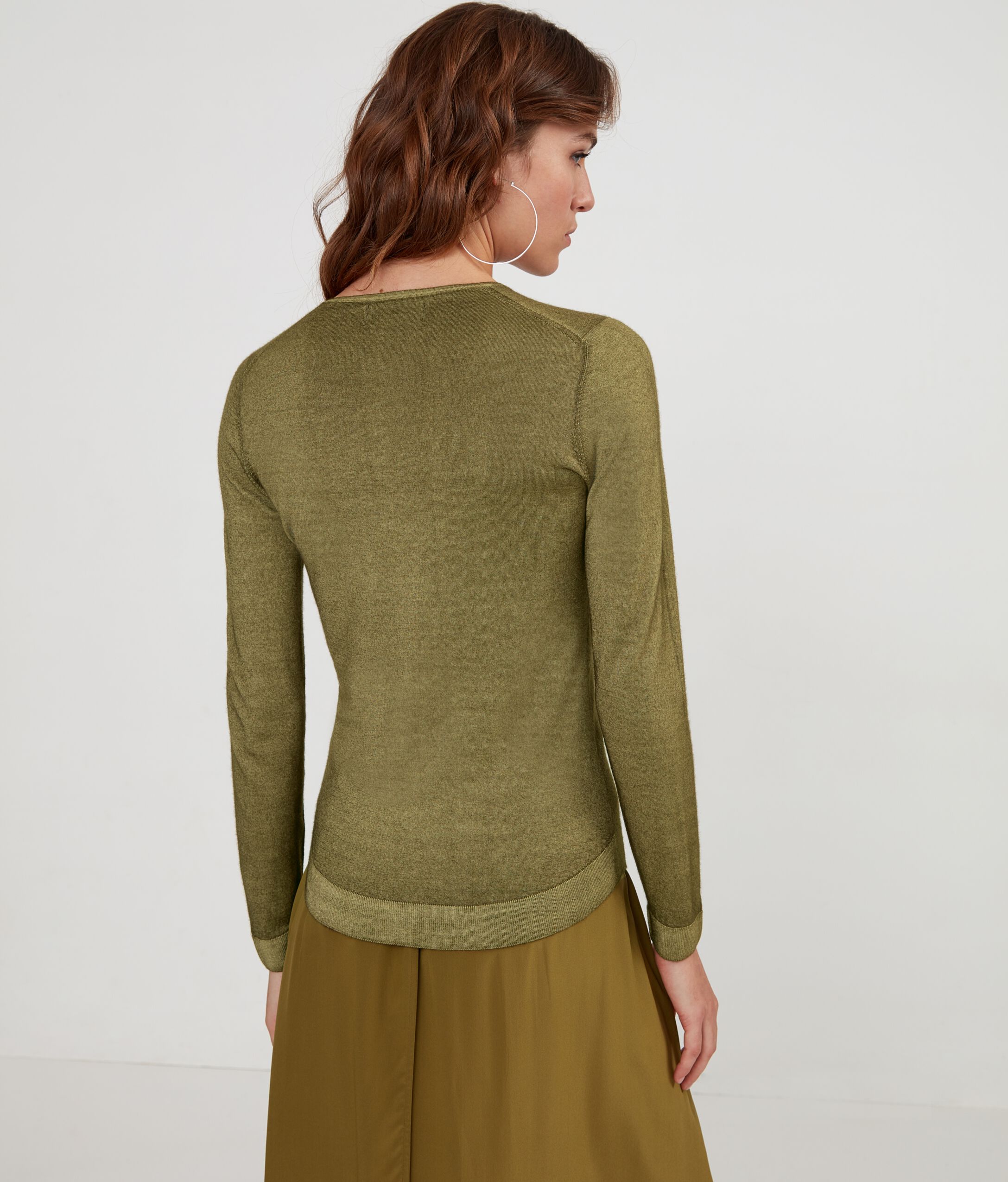 Maglia Girocollo in Cashmere Ultrafine