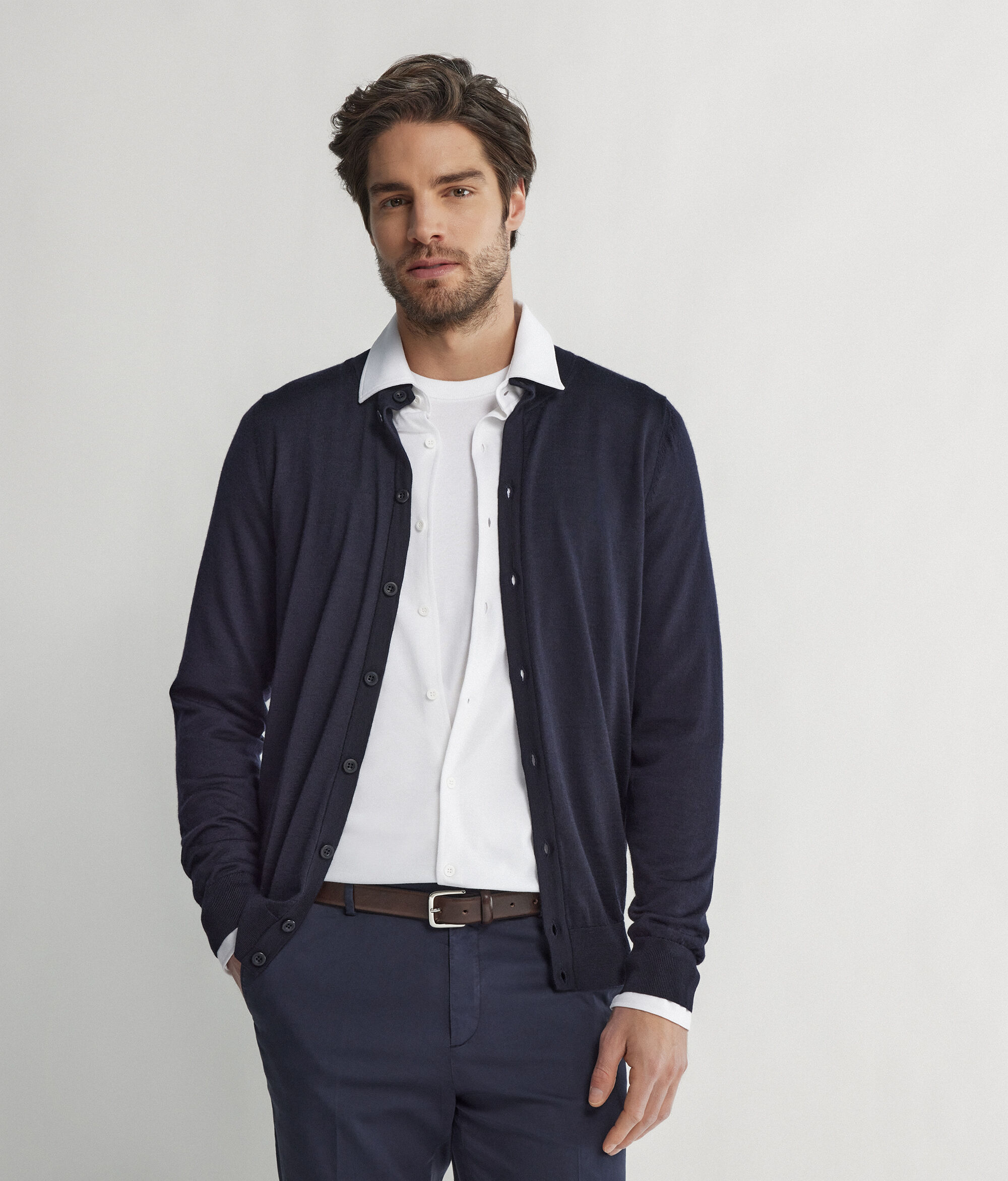 Cardigan mit Knöpfen aus Kaschmir Ultrafine