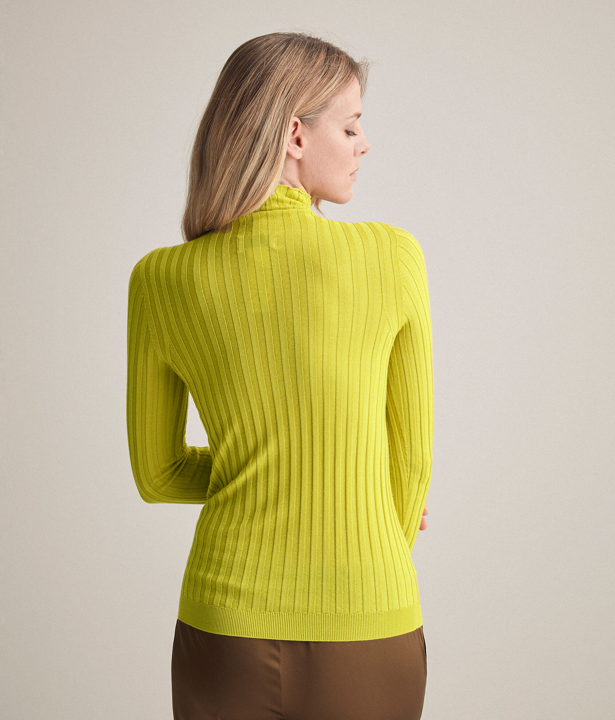 Dolcevita in Cashmere Ultrafine Costa Piatta