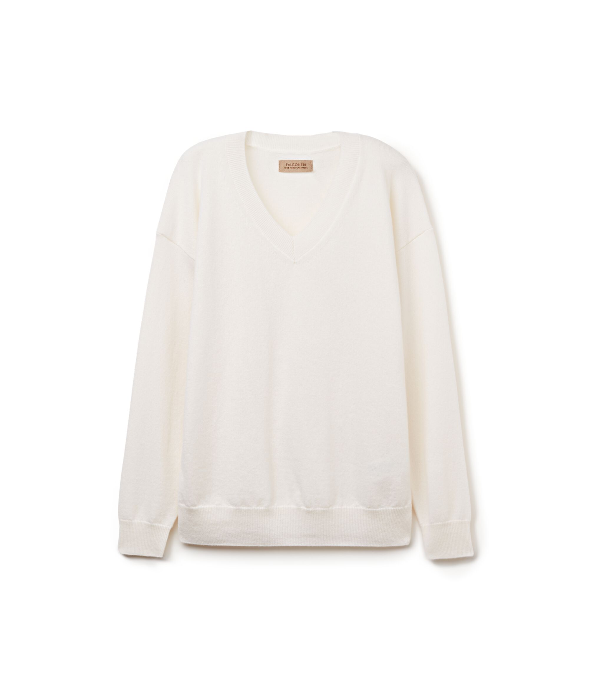 Maglia con Scollo a V in Cashmere Ultrasoft