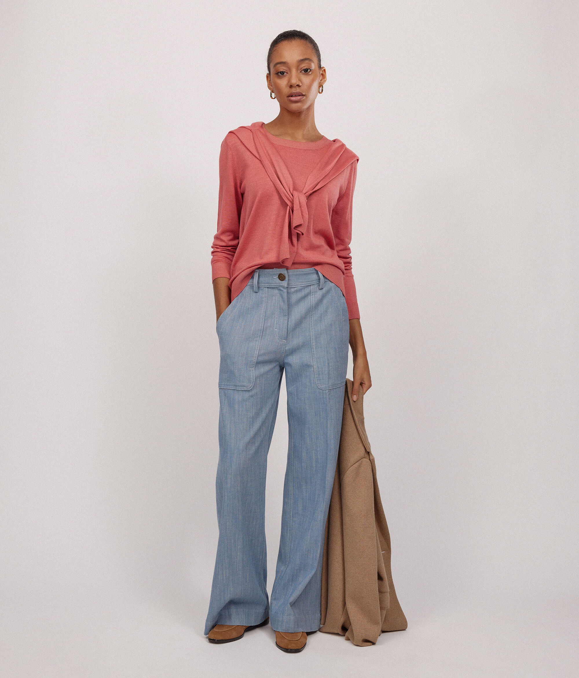 Maglia Girocollo in Cashmere Ultrafine