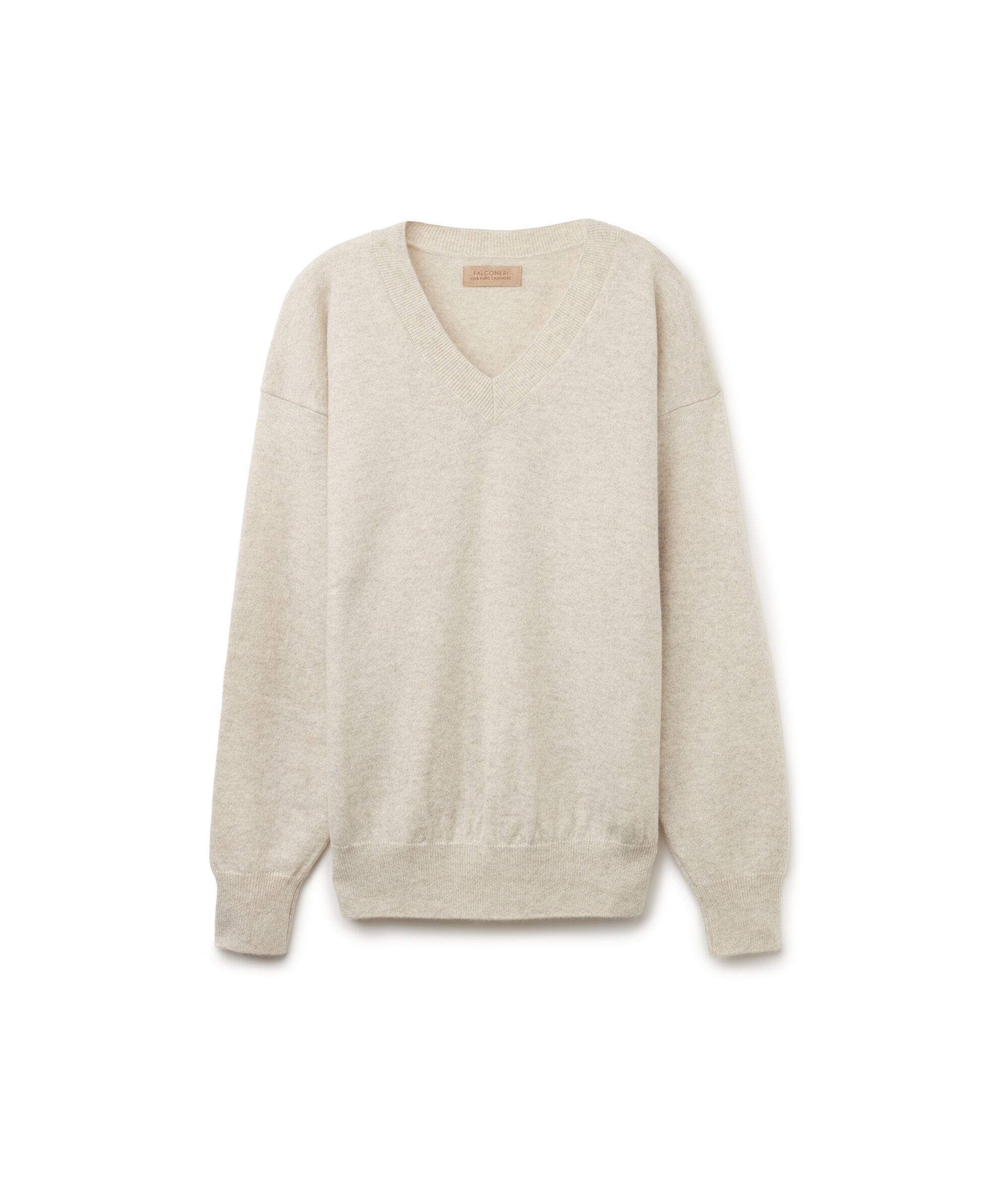 Maglia con Scollo a V in Cashmere Ultrasoft