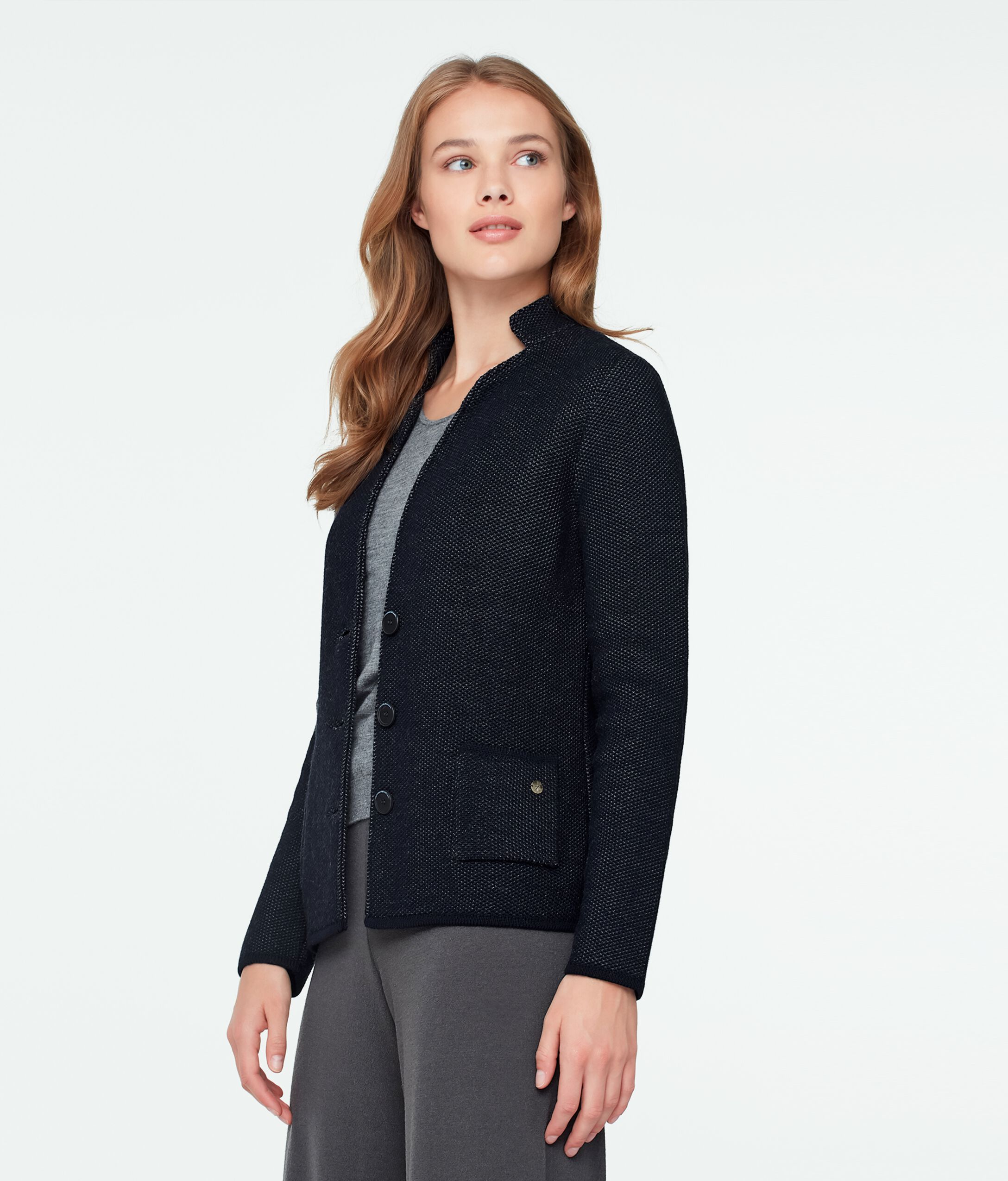 Gesprenkelte Jacke