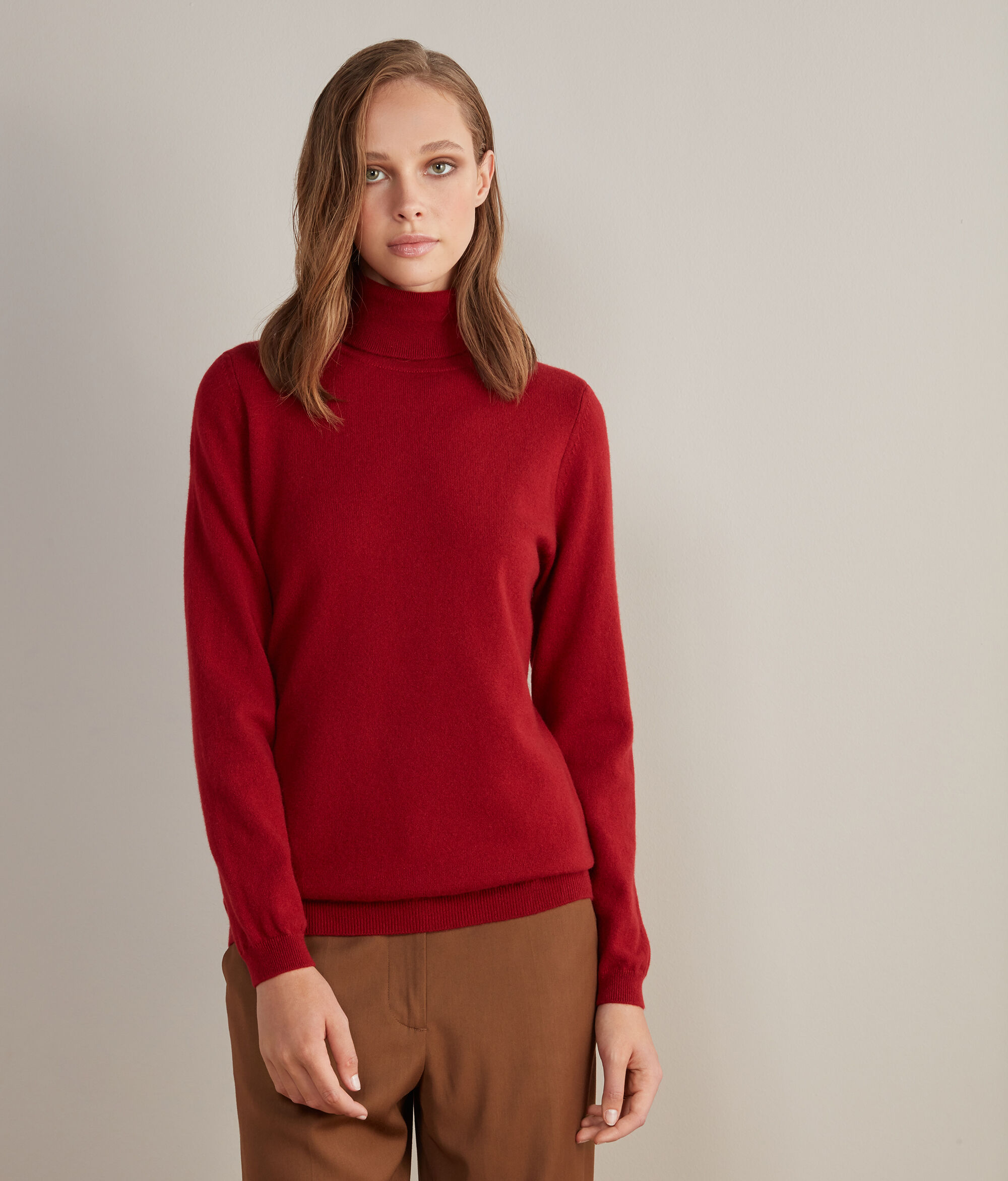 Sweter z golfem z kaszmiru Ultrasoft