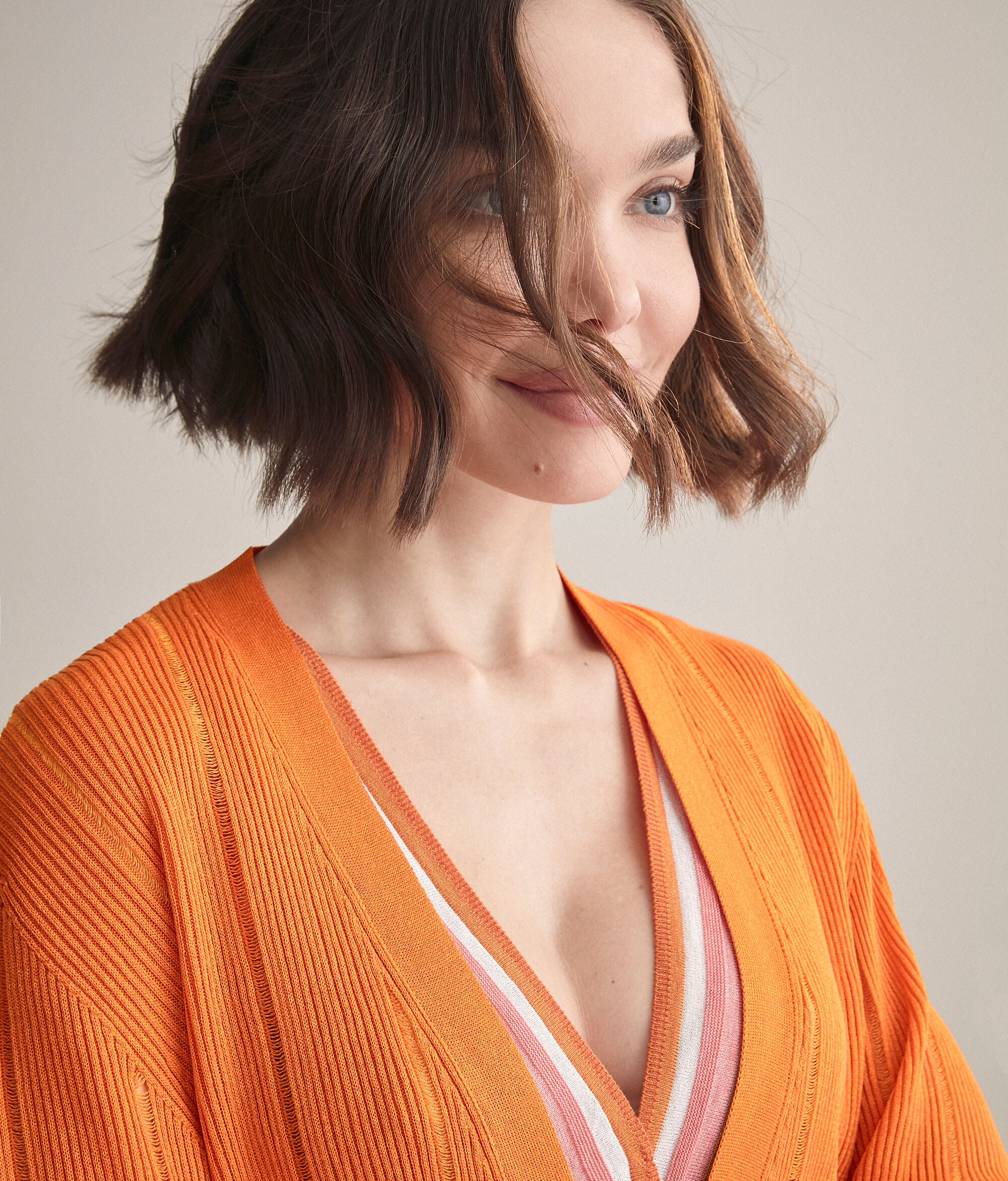 Mini Cardigan Flottant