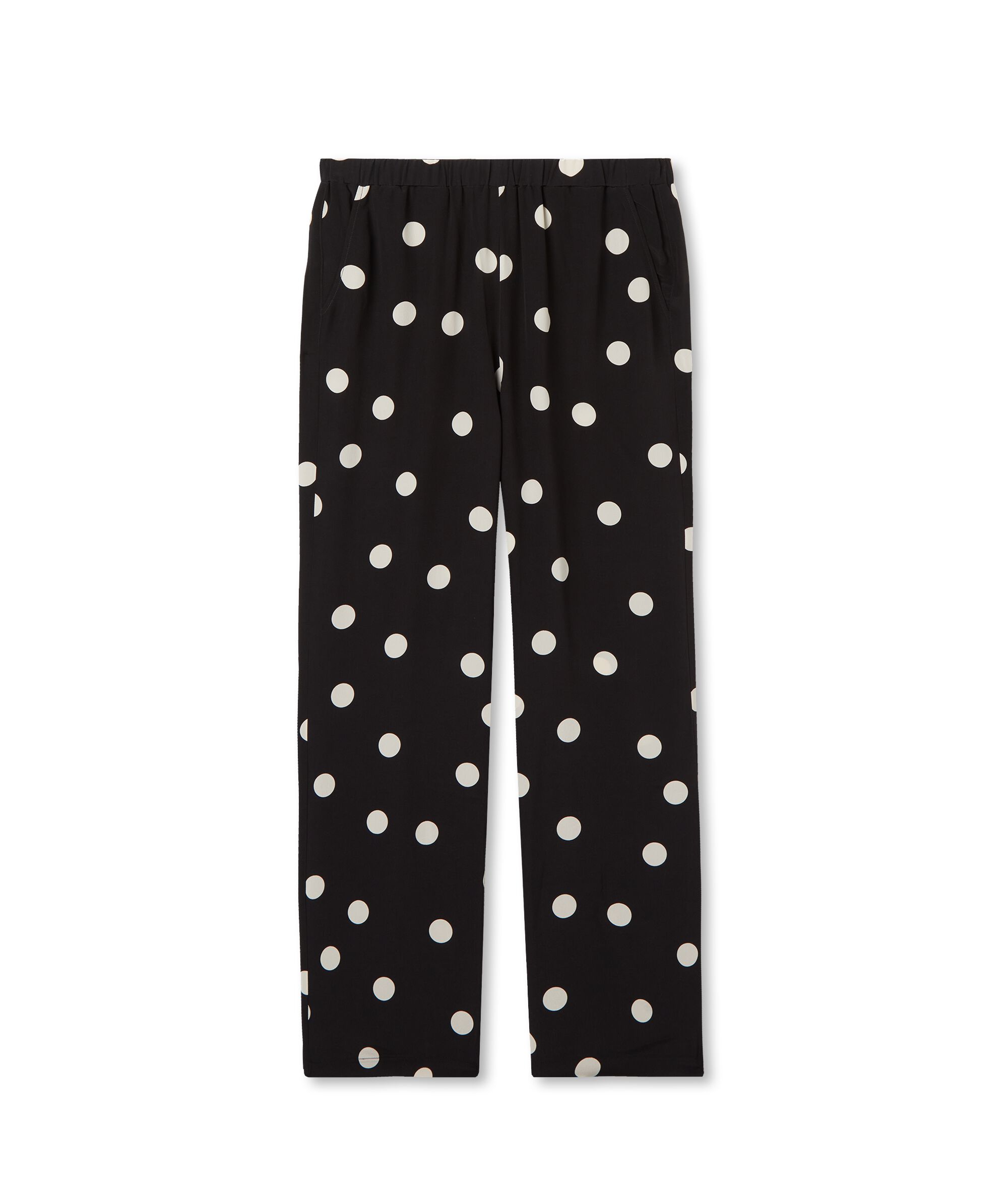 Pantalone Palazzo Seta Stampata