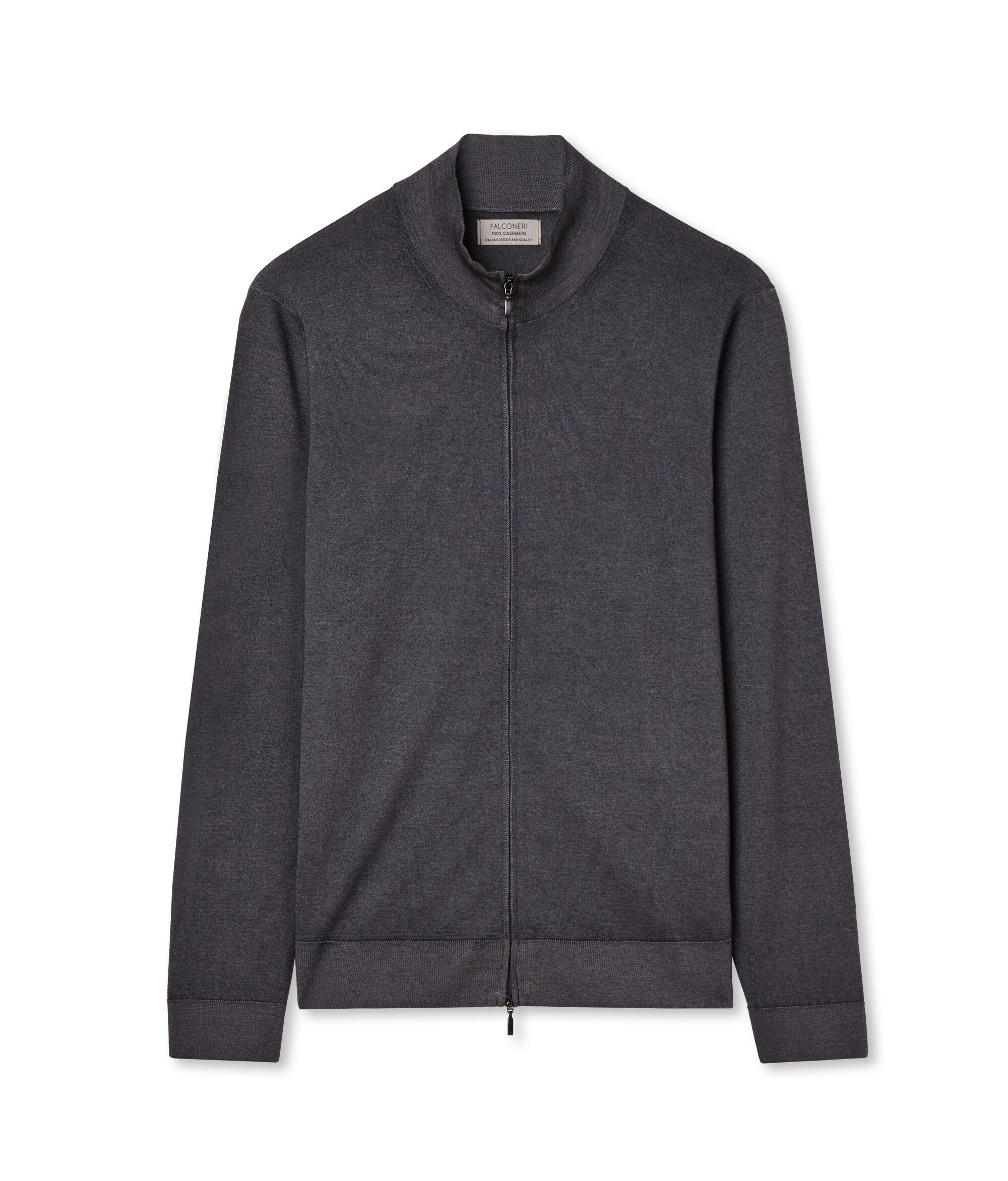 Cardigan Zip Cashmere Ultrafine