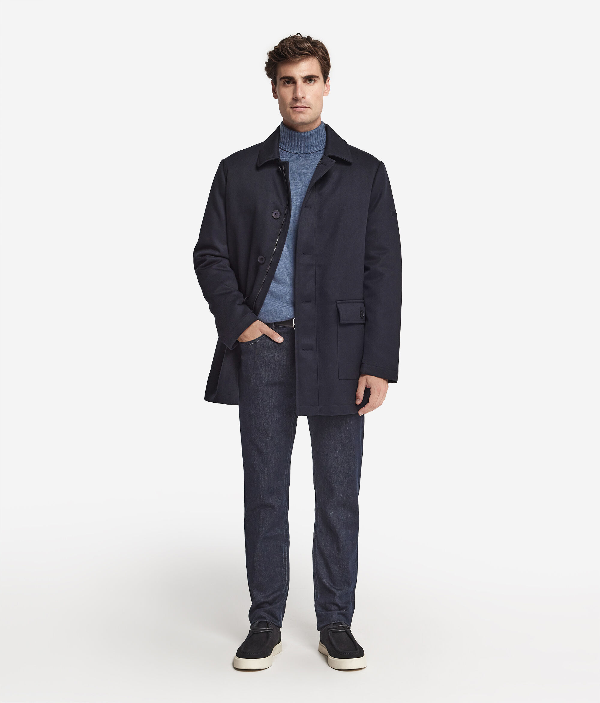 Cappotto in Lana Tecnica