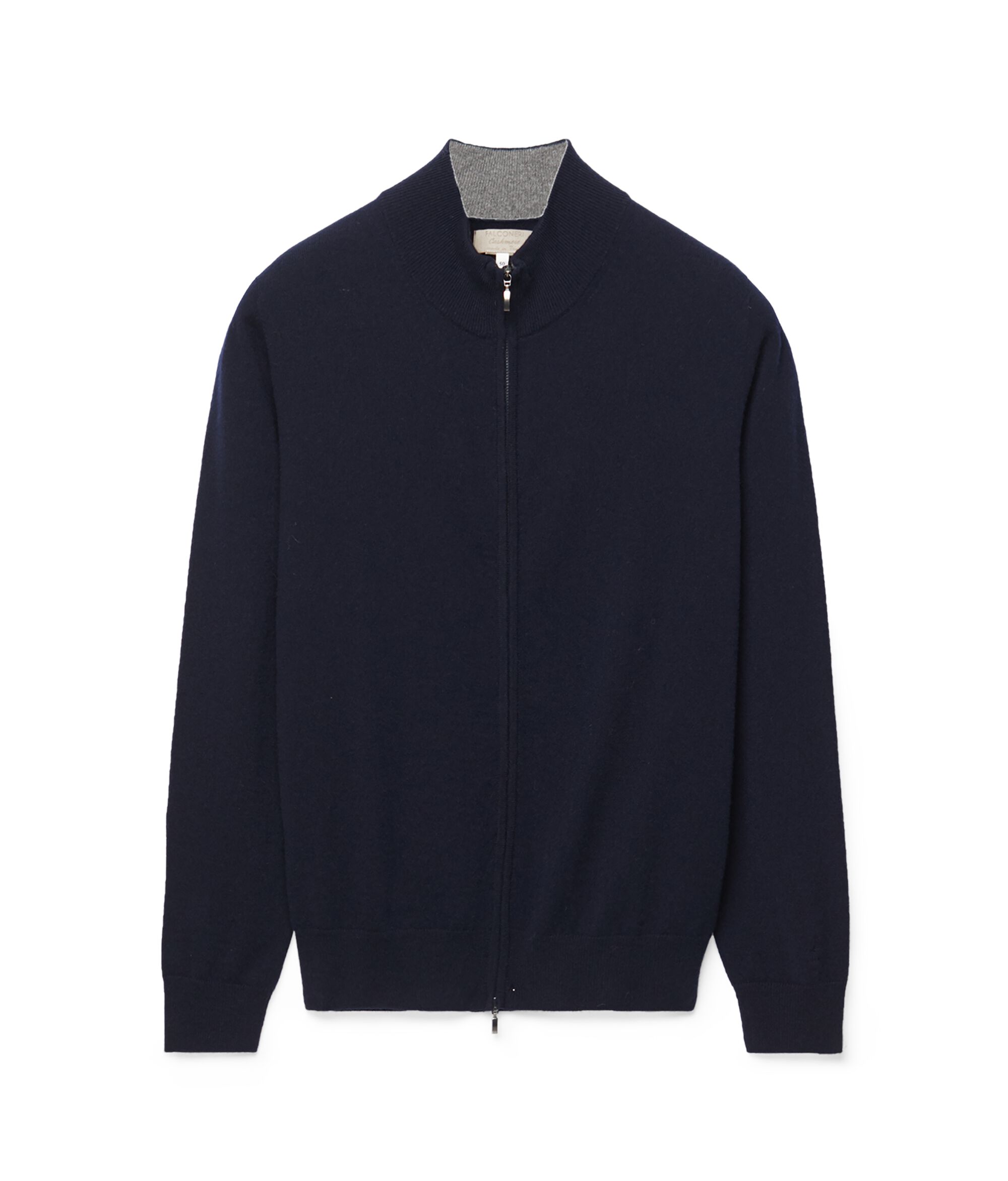 Ultrasoft cashmere full zip sweater
