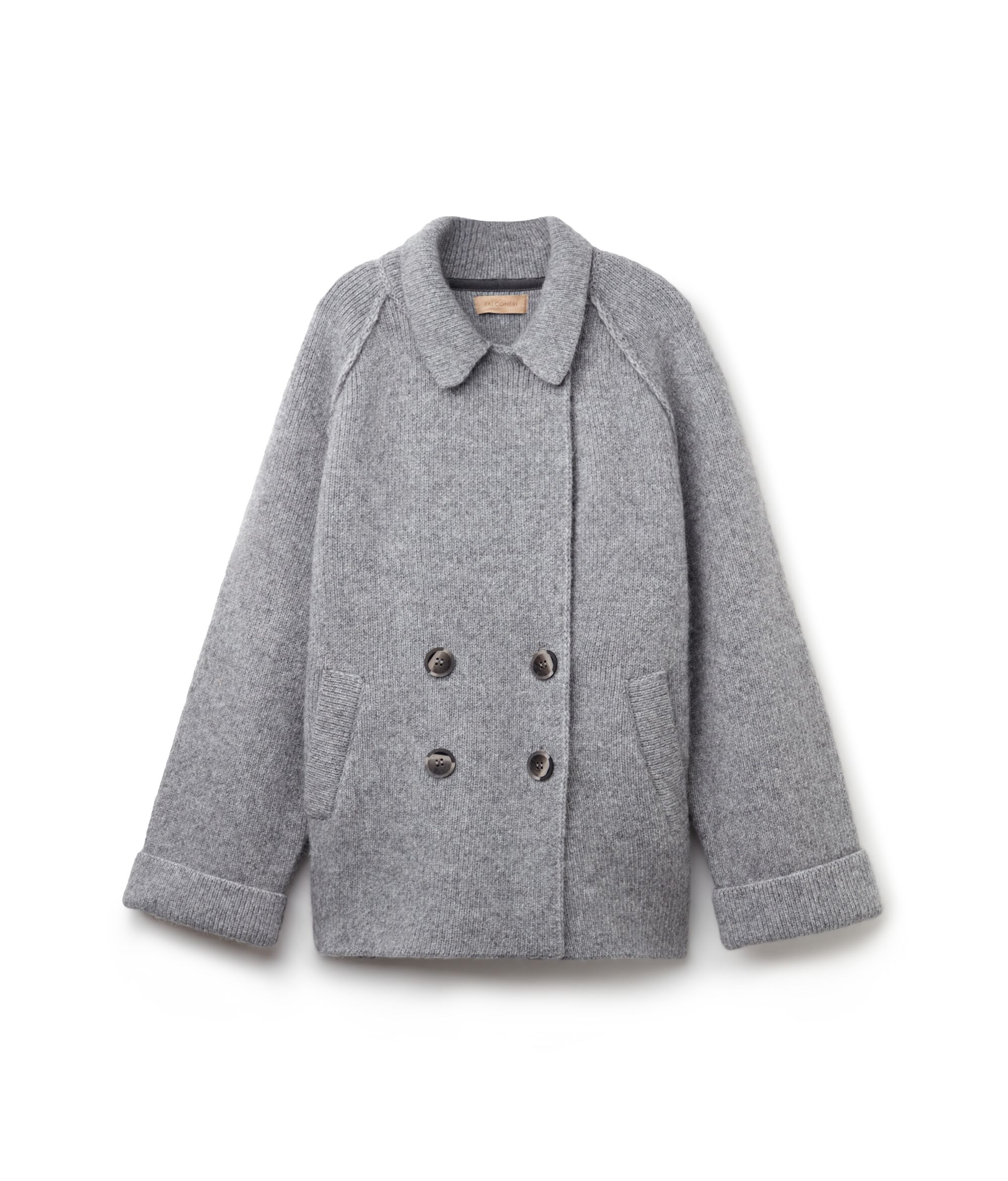 Cappotto Doppiopetto in Lana Alpaca