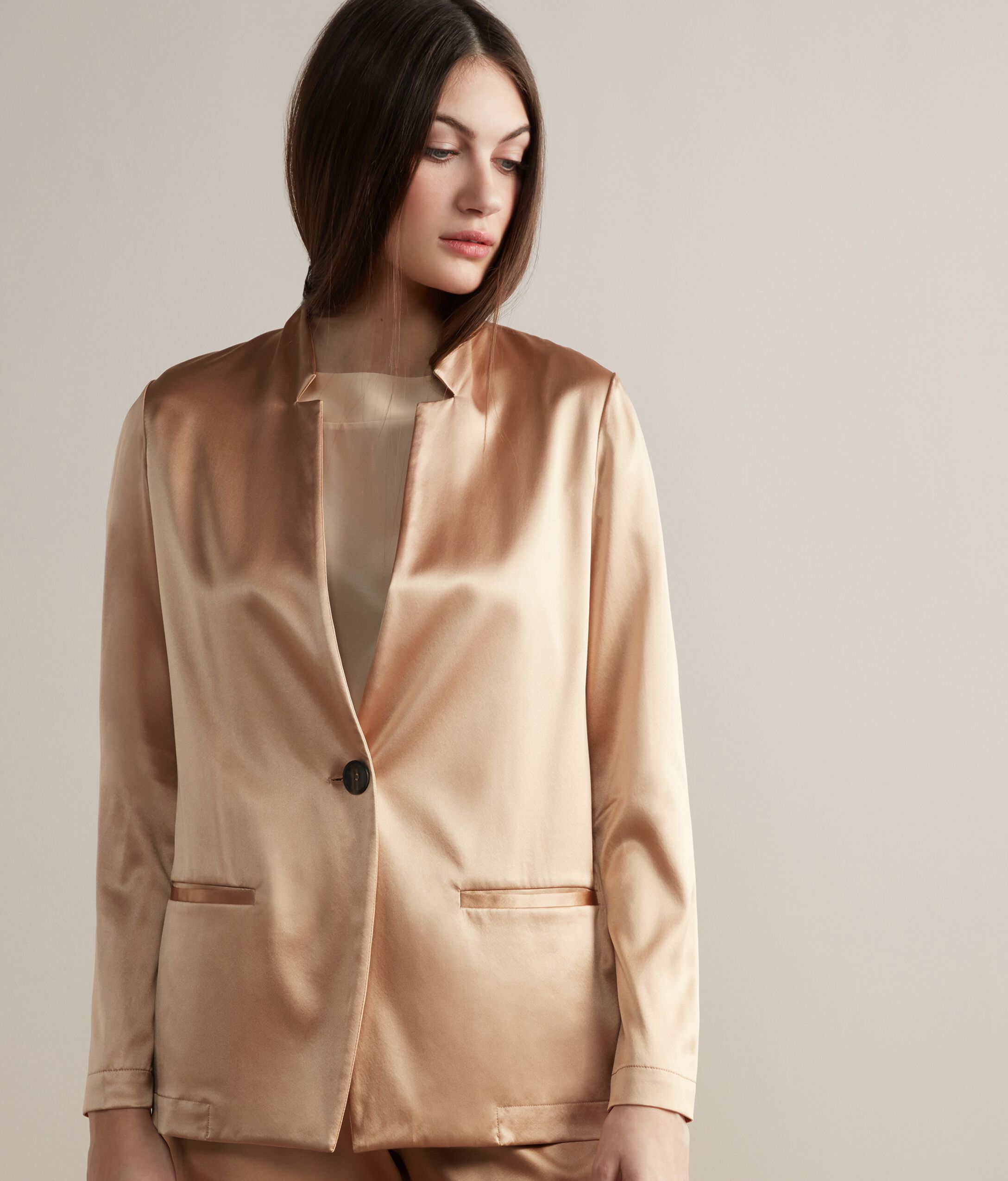 Seidenblazer
