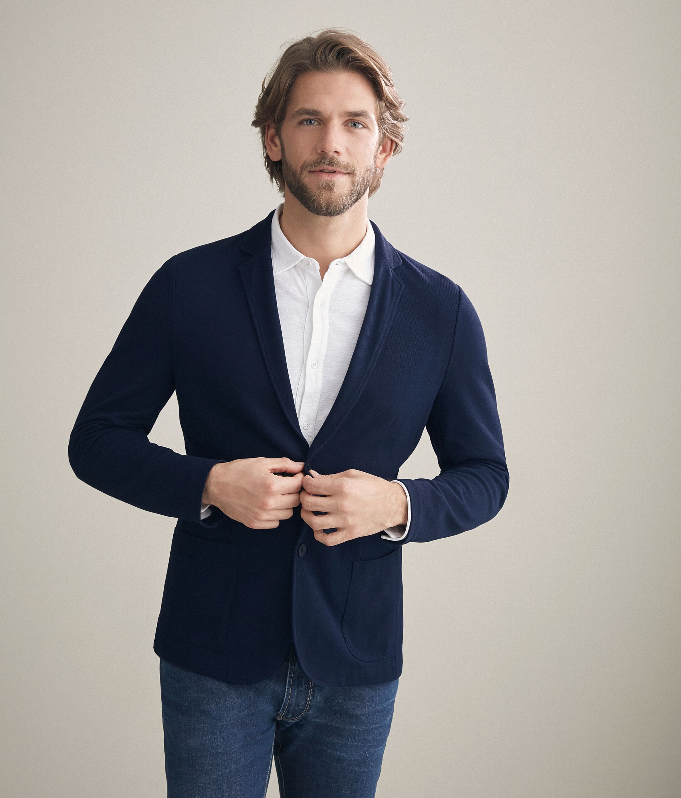 Giacca Jersey Piquet