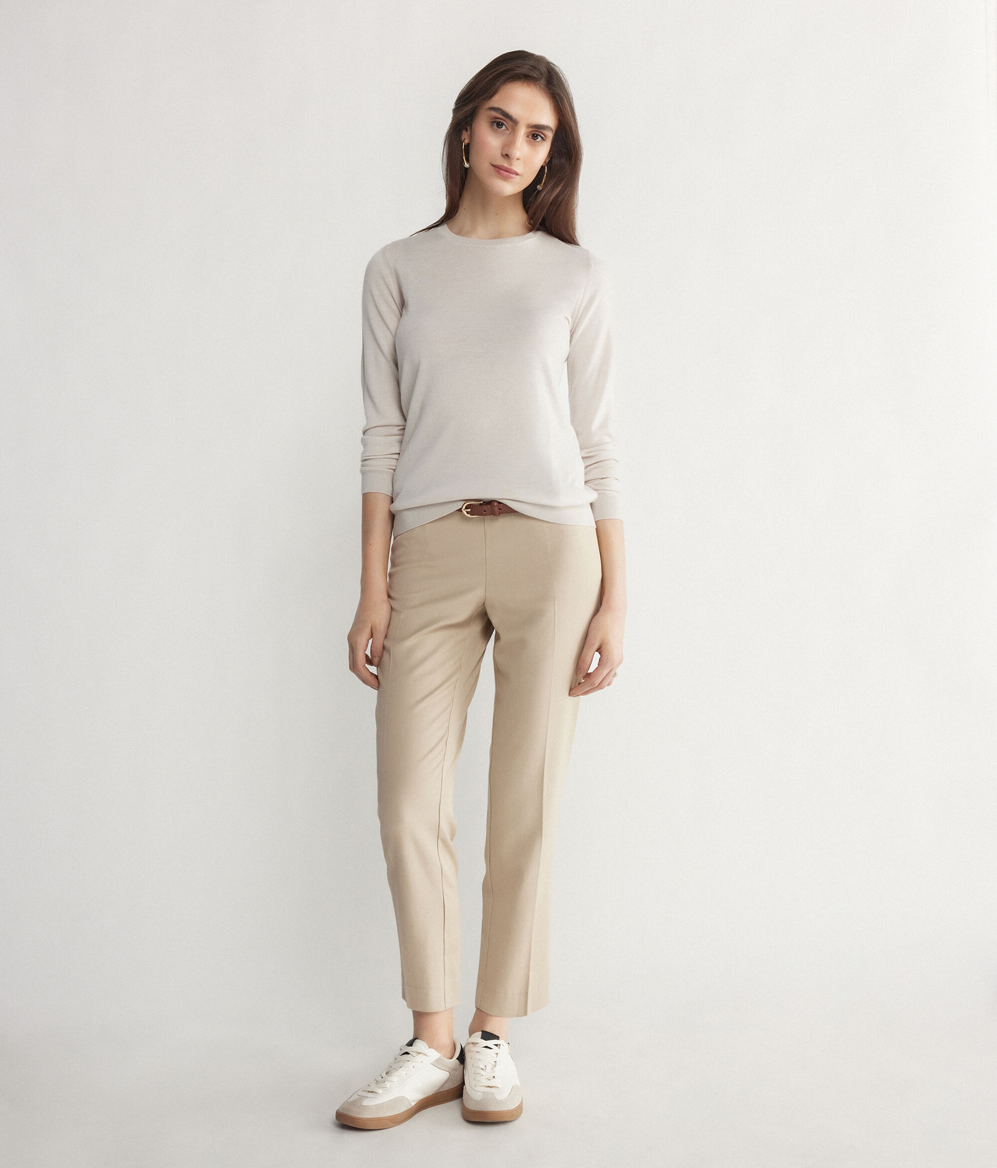 Maglia Girocollo in Cashmere Ultrafine