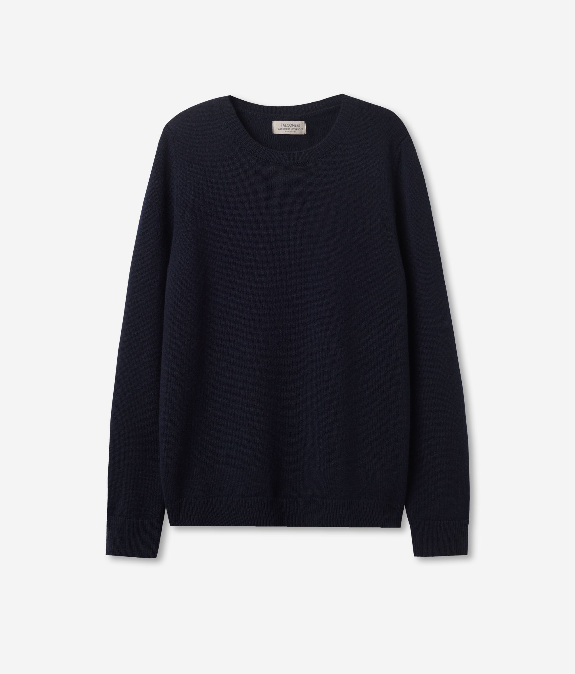 Pull à col rond en cachemire ultra-doux