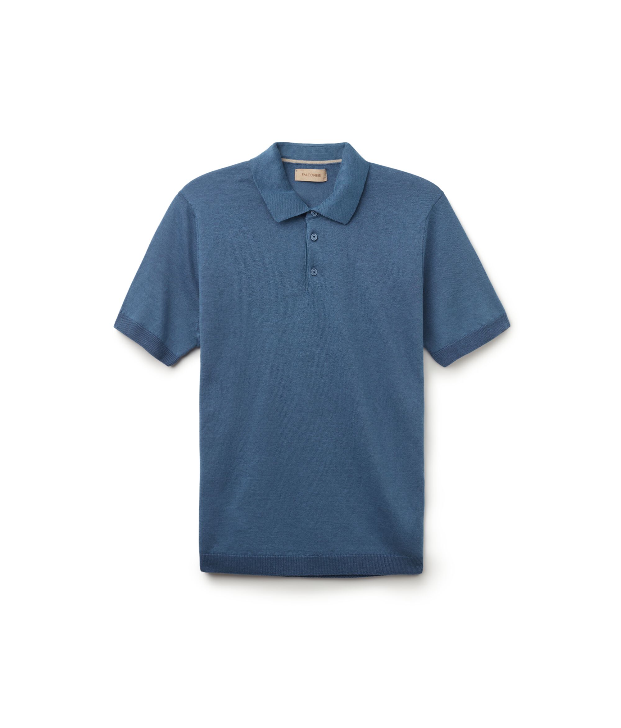 Polo Maniche Corte in Lino Cotone