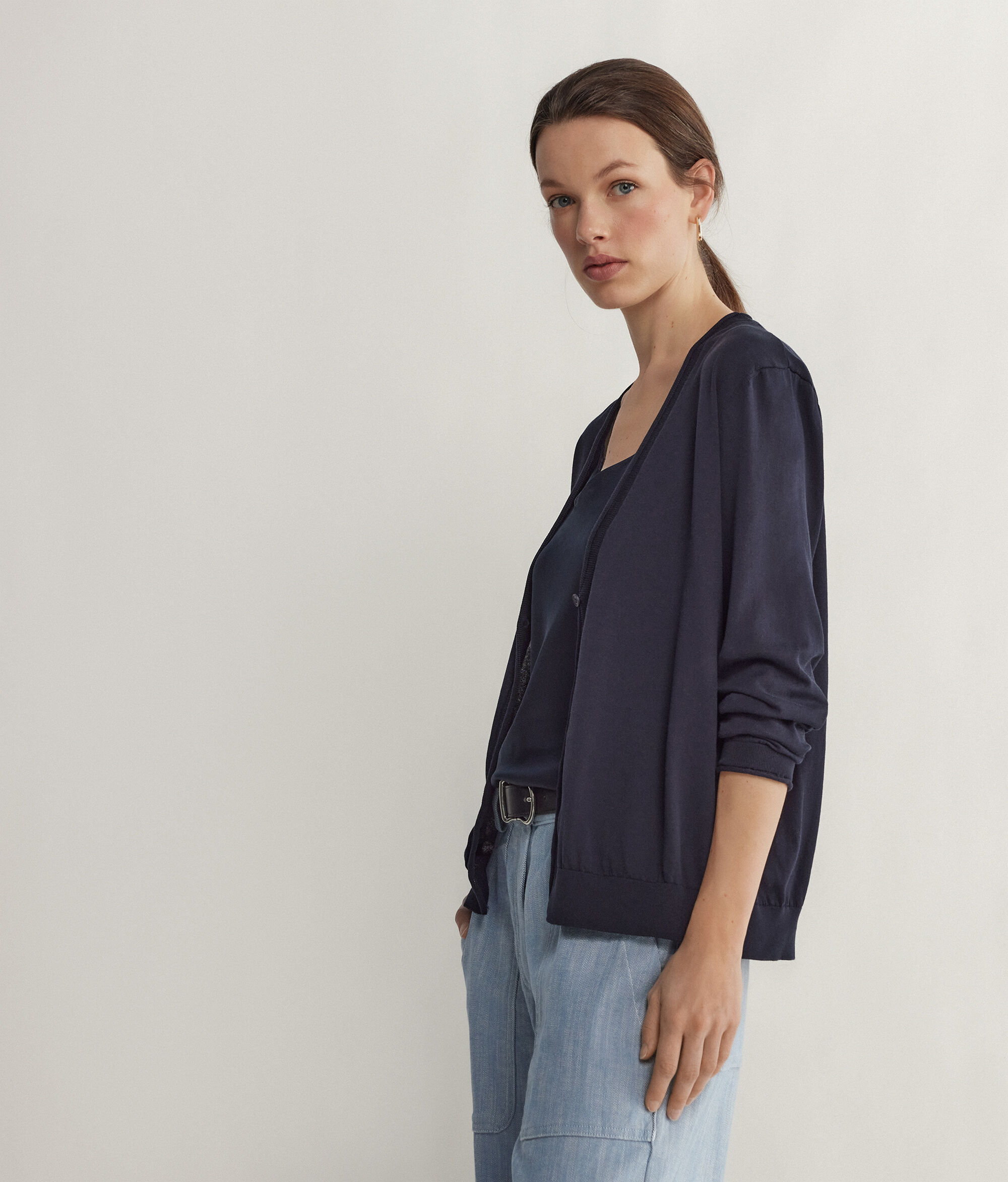 Cardigan a Maniche Lunghe