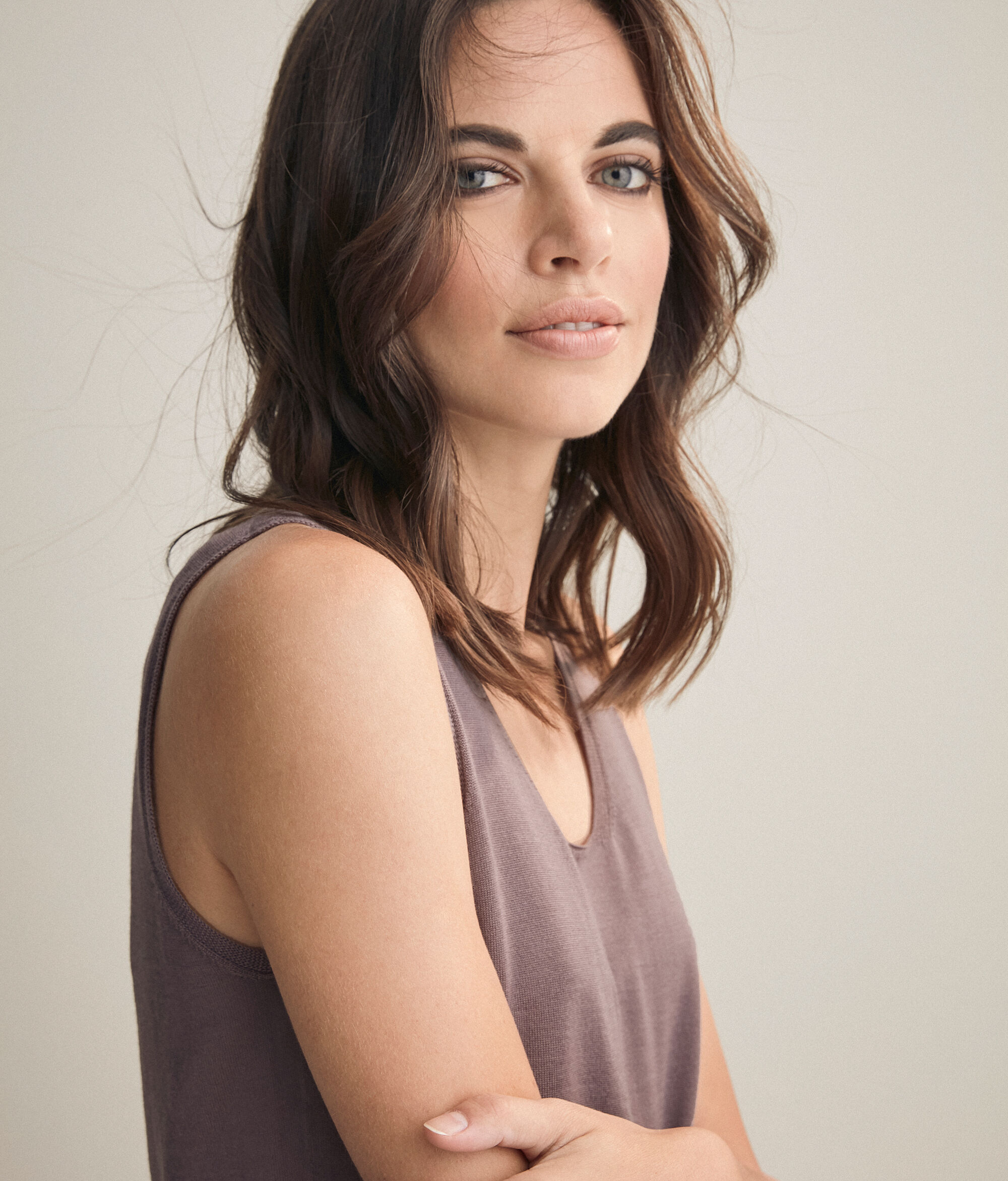 Ultralight Cashmere Tank-Top