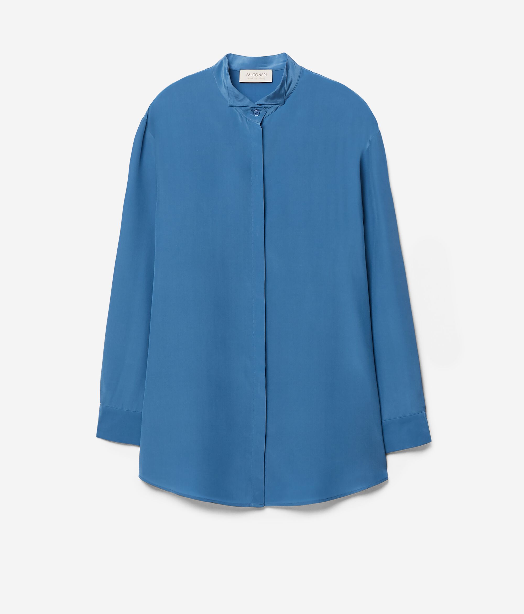 Camicia Smoking Crepe de Chine