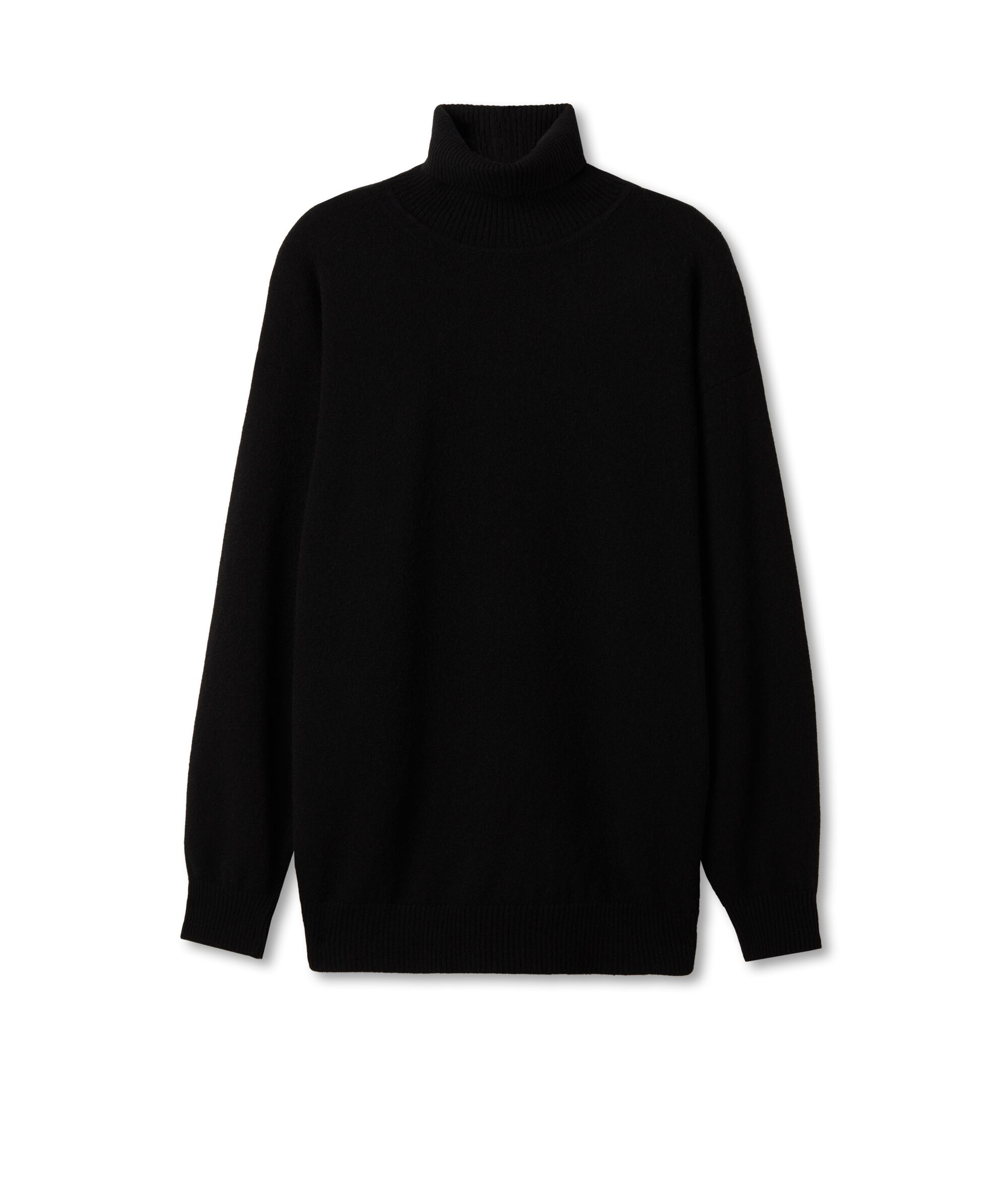 Rollkragenpullover aus Kaschmir Ultrasoft mit Schlitzen