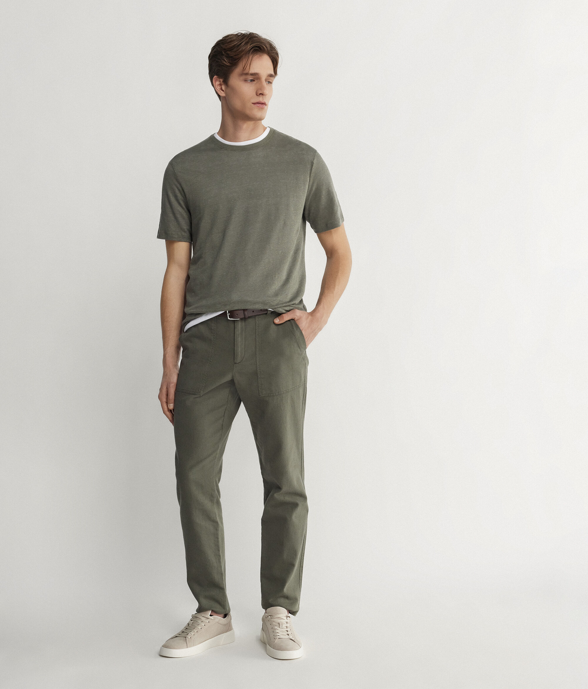 T-Shirt in Lino
