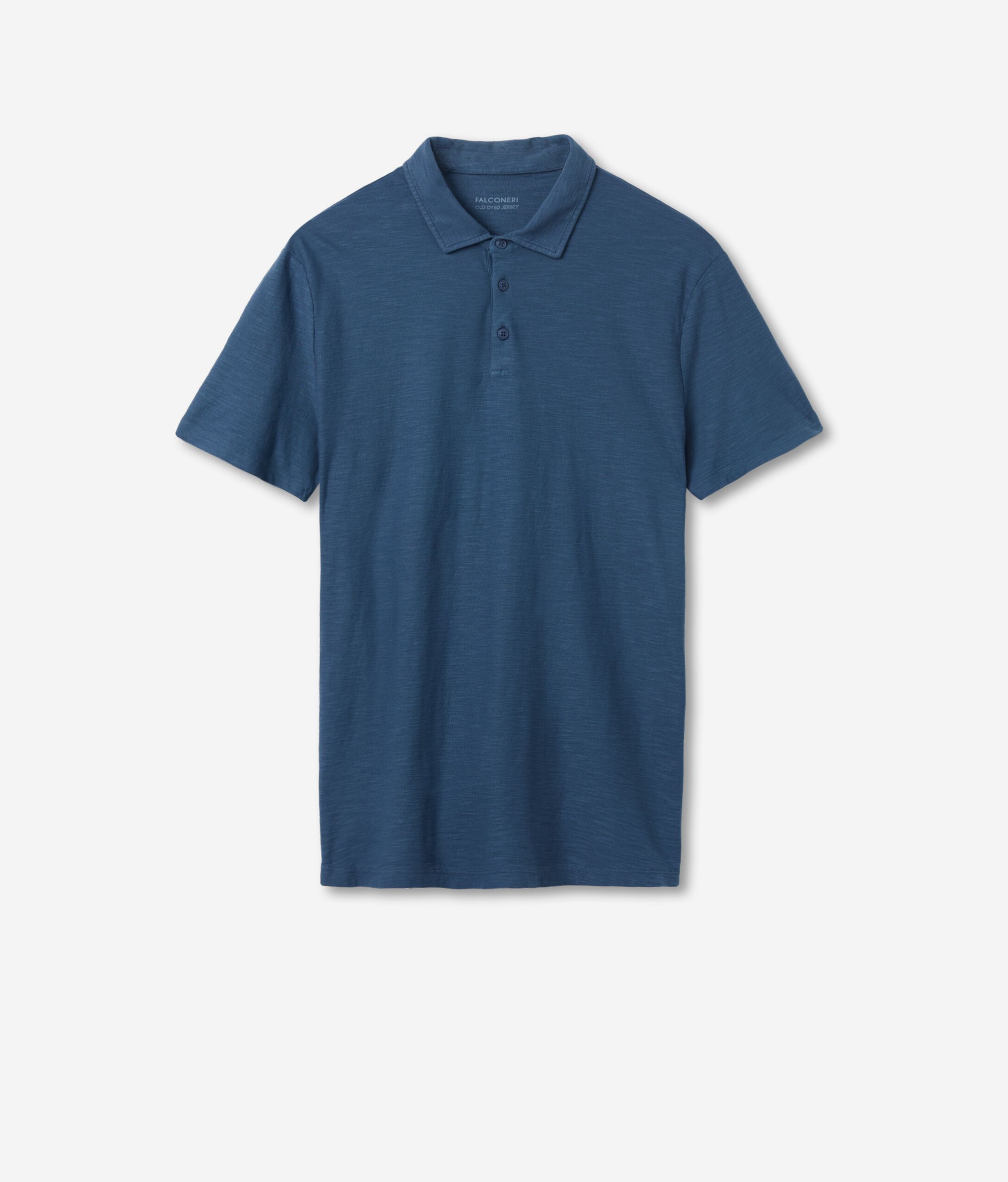 Polo en coton torsadé