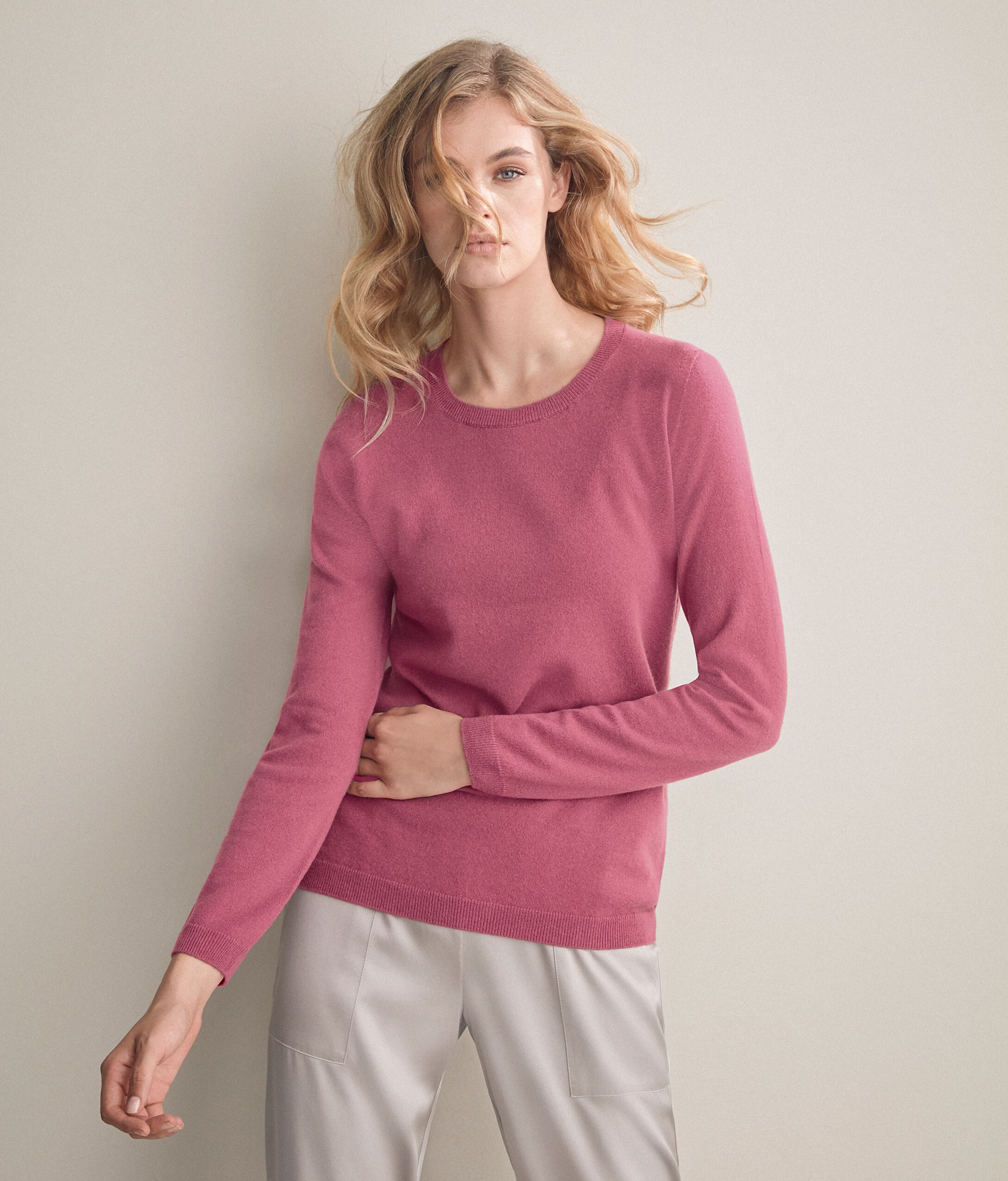 Maglia Girocollo in Cashmere Ultrasoft