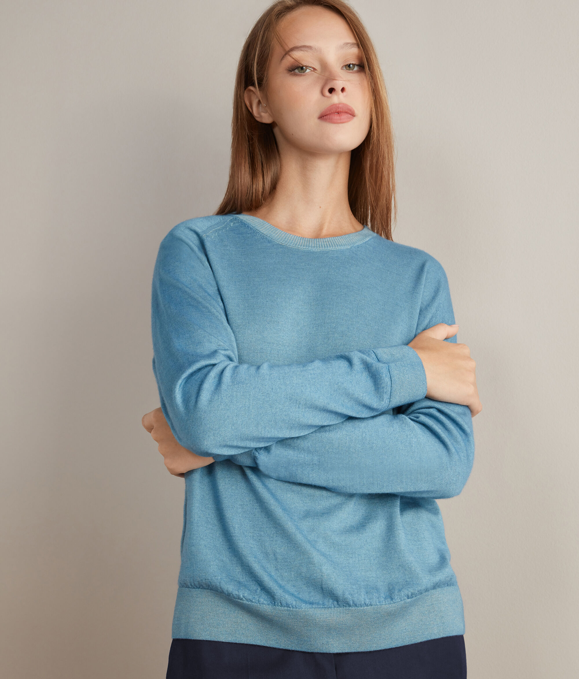Pull en Cachemire ultra-fin