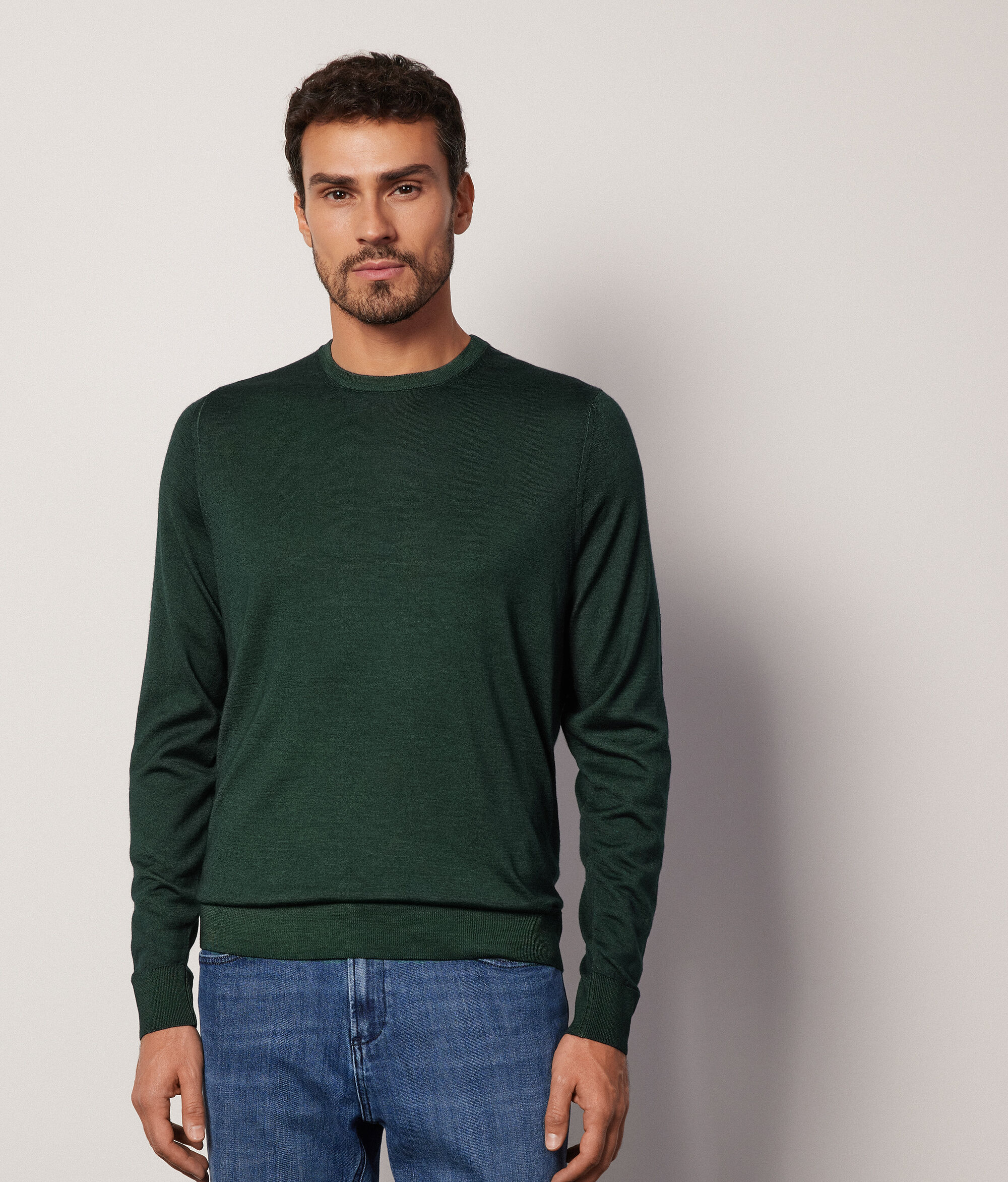 Maglia Girocollo in Cashmere Ultrafine Uomo