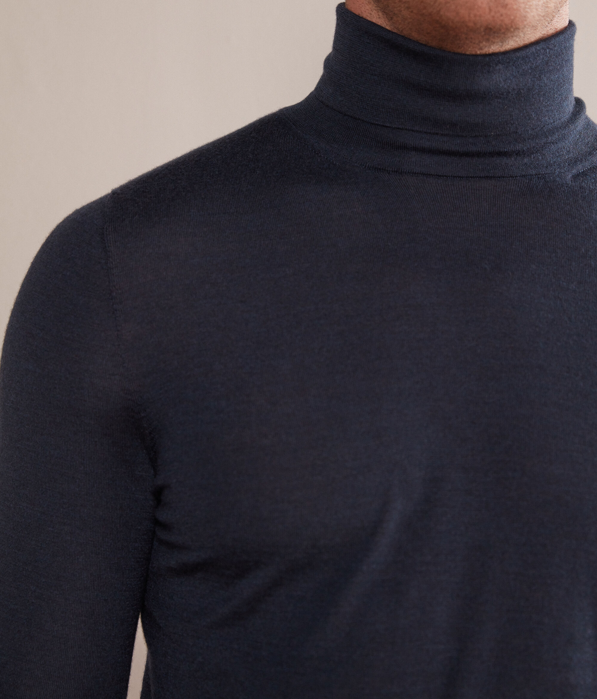 Ultrafine Cashmere Turtleneck Jumper