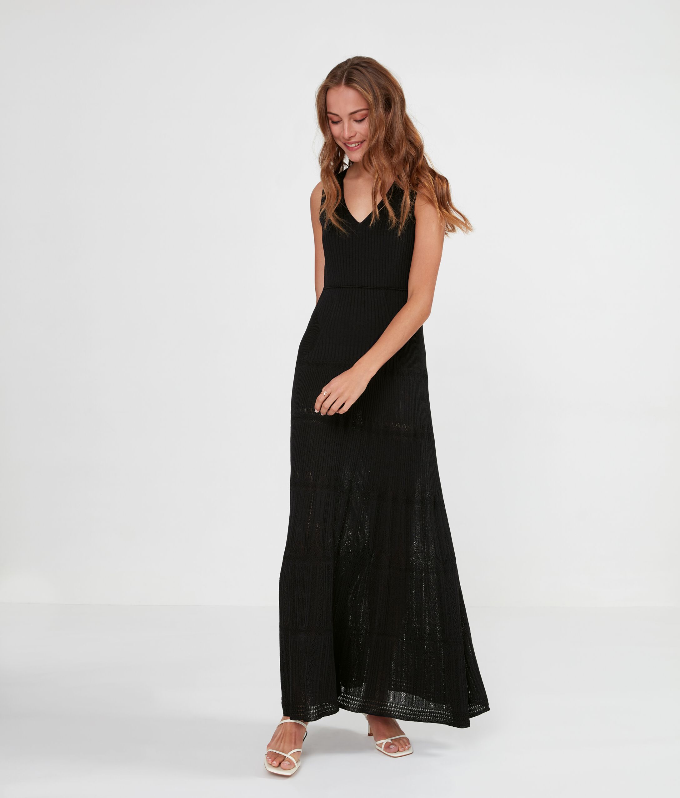 Lace and Openwork Dress