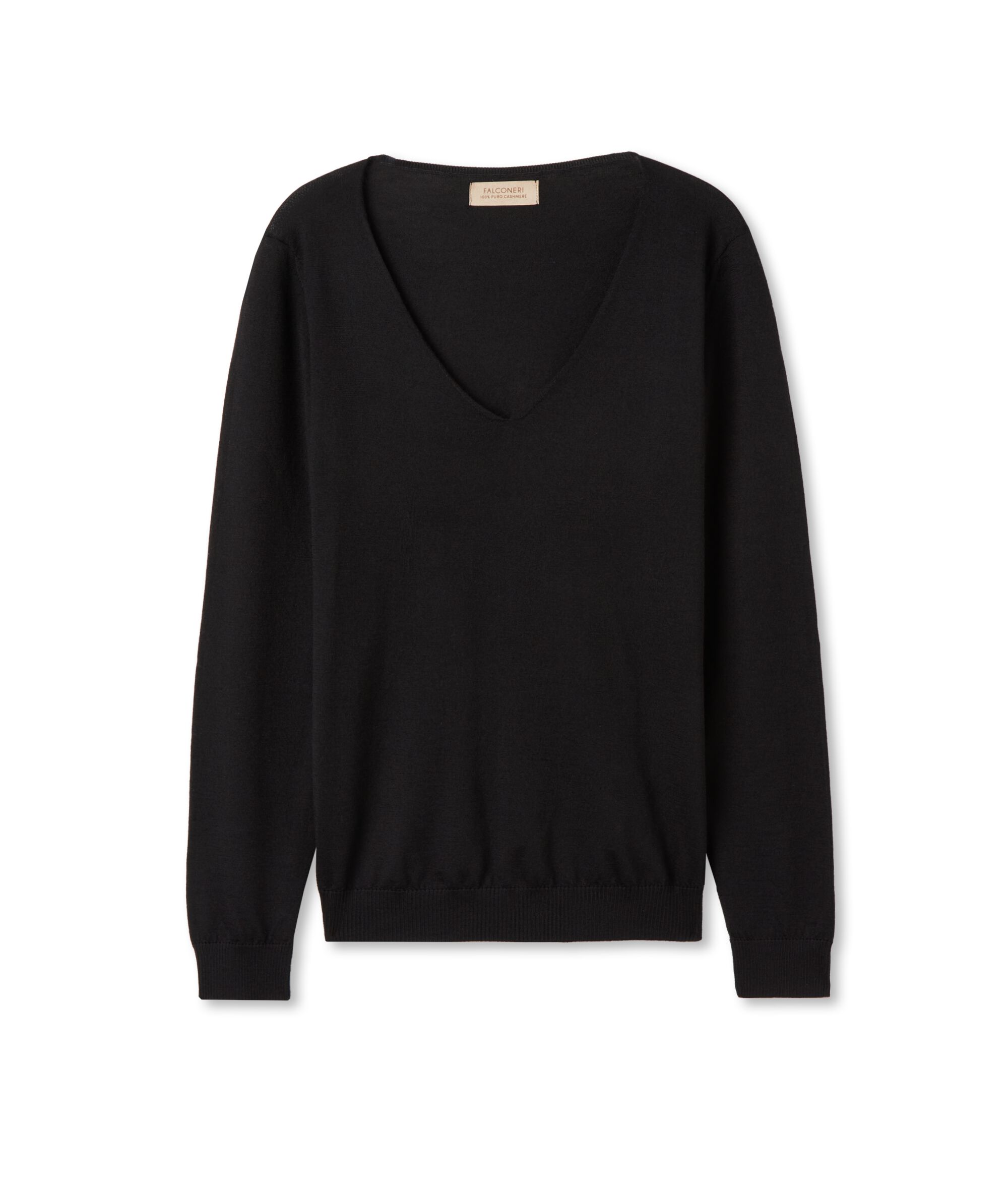Maglia Scollo a V in Cashmere Ultrafine