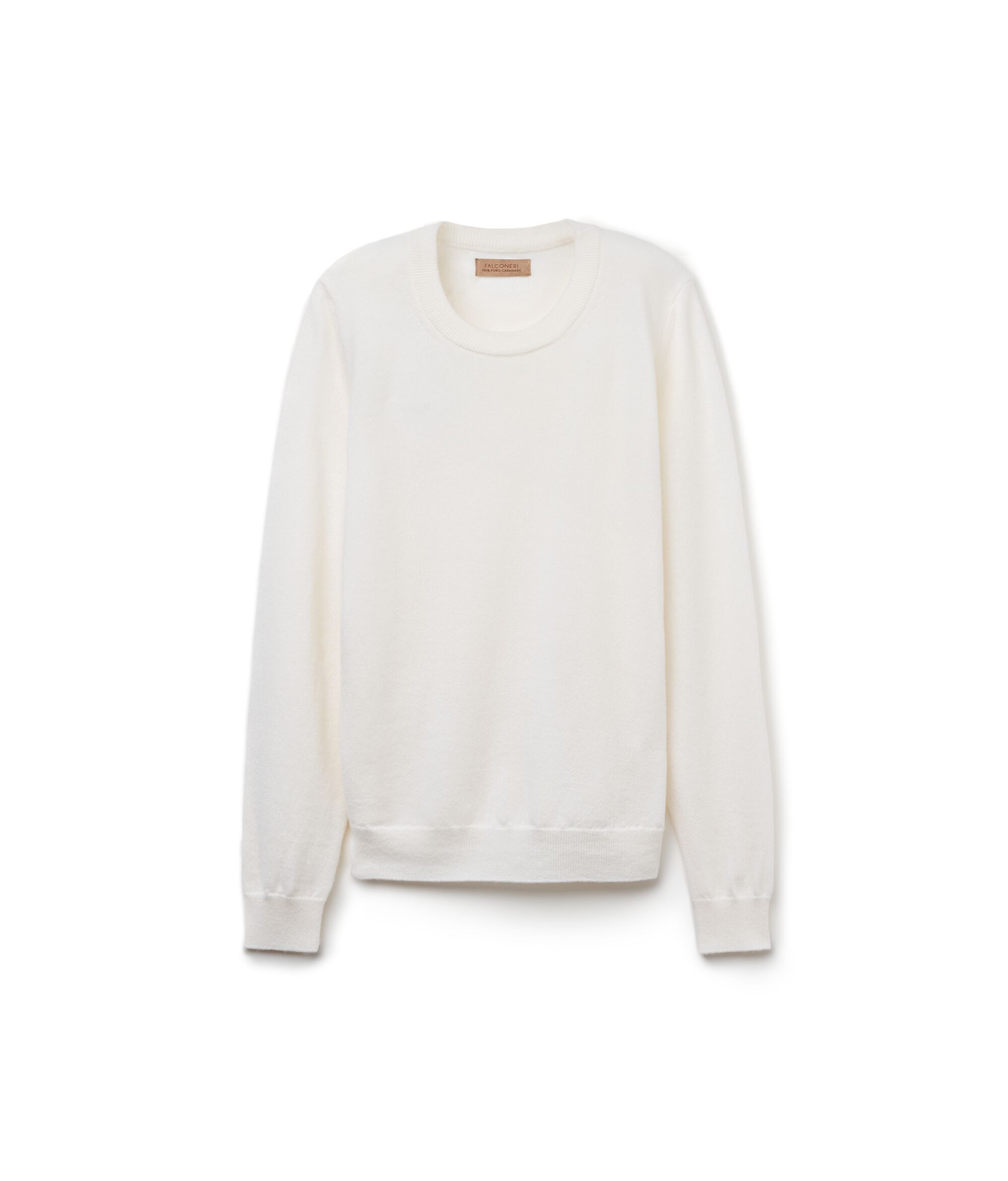Maglia Girocollo a Maniche lunghe in Cashmere Ultrasoft