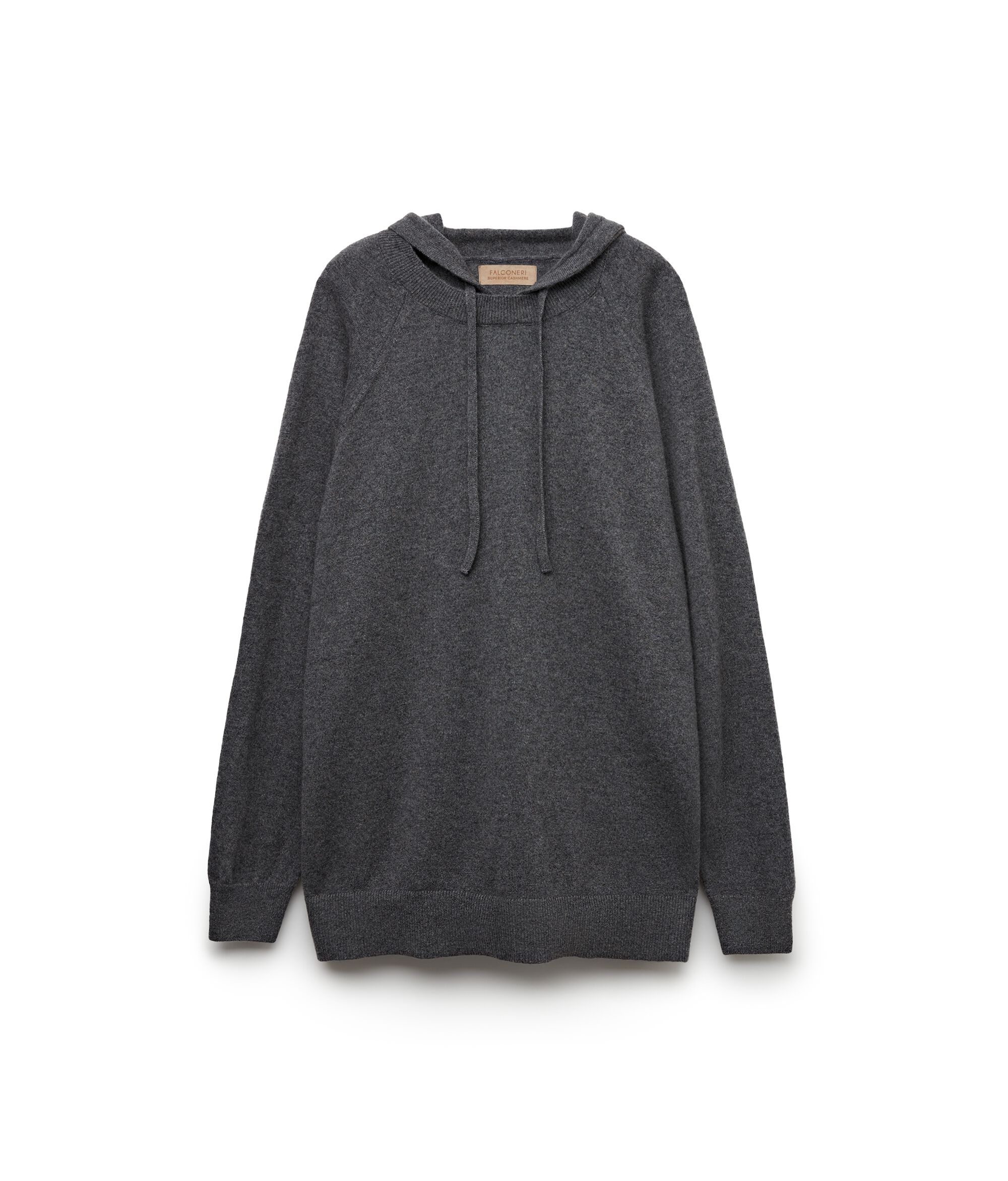 Felpa con Cappuccio in Cashmere Ultrasoft