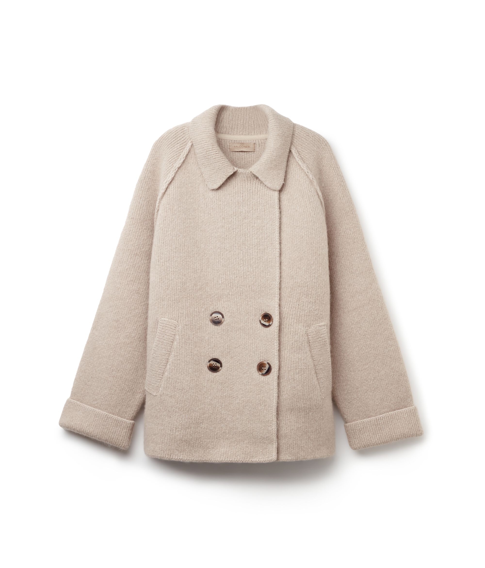 Cappotto Doppiopetto in Lana Alpaca