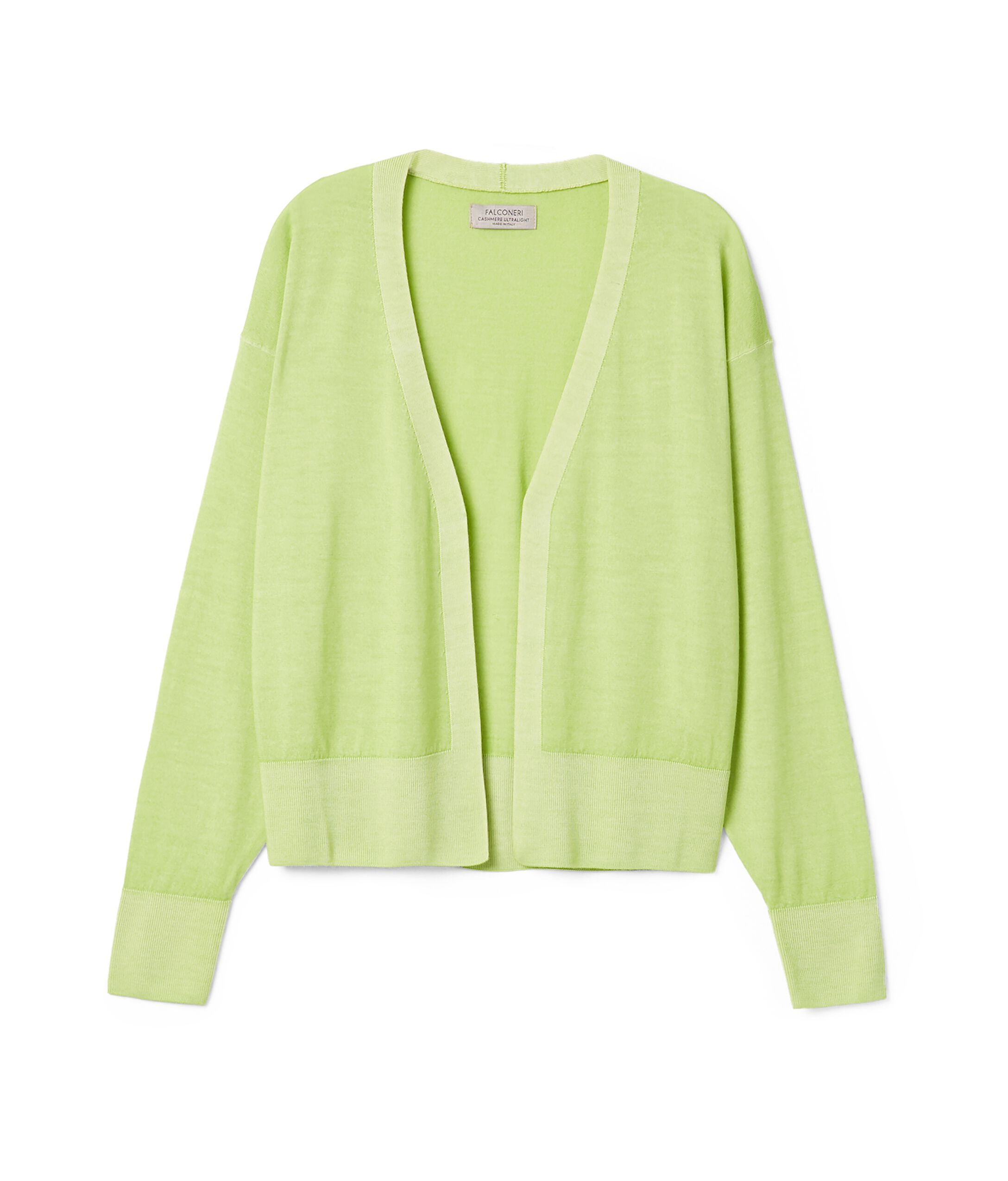 Ultrafine Cashmere Cropped Cardigan