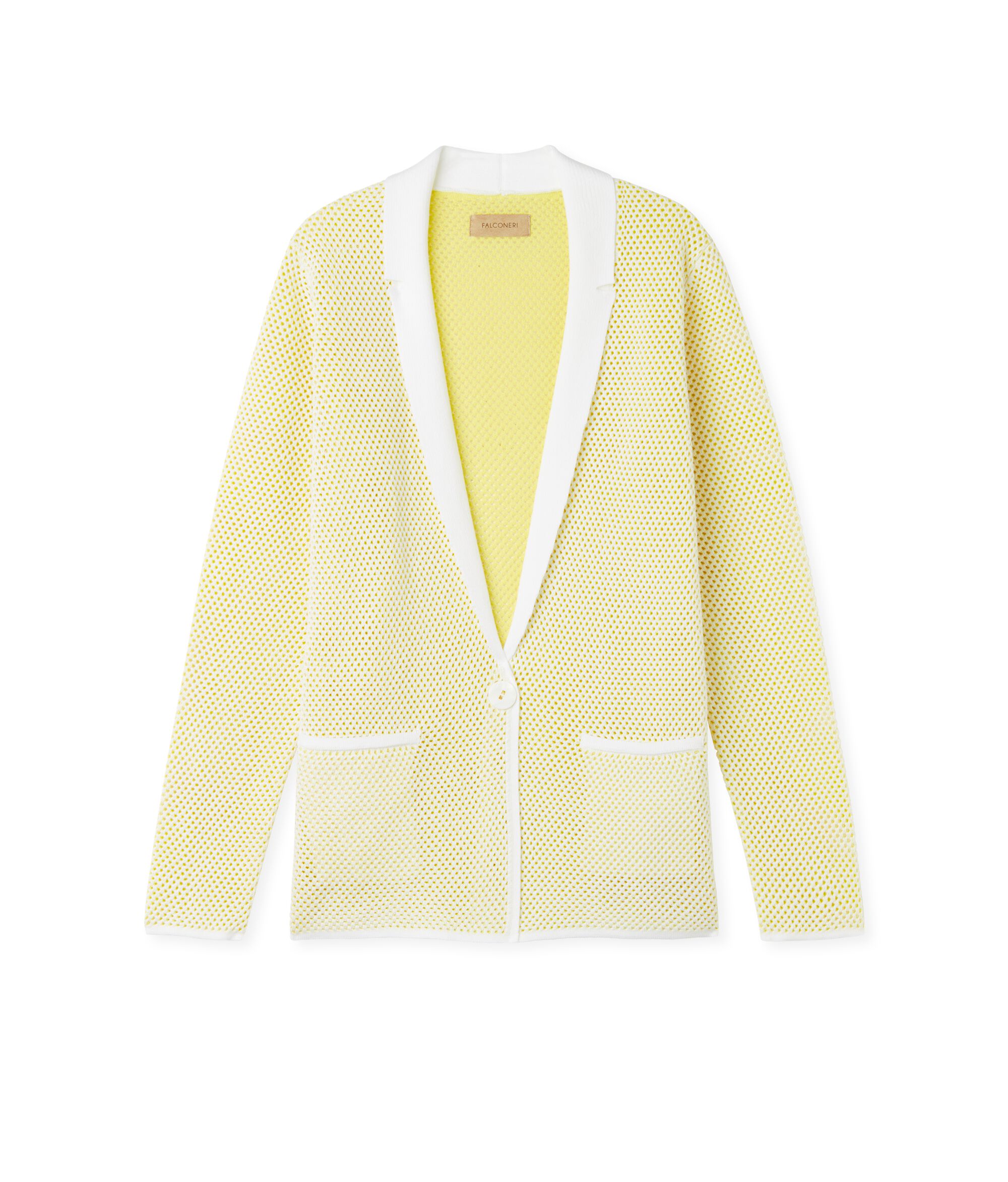 Giacca Puntinata Bicolore