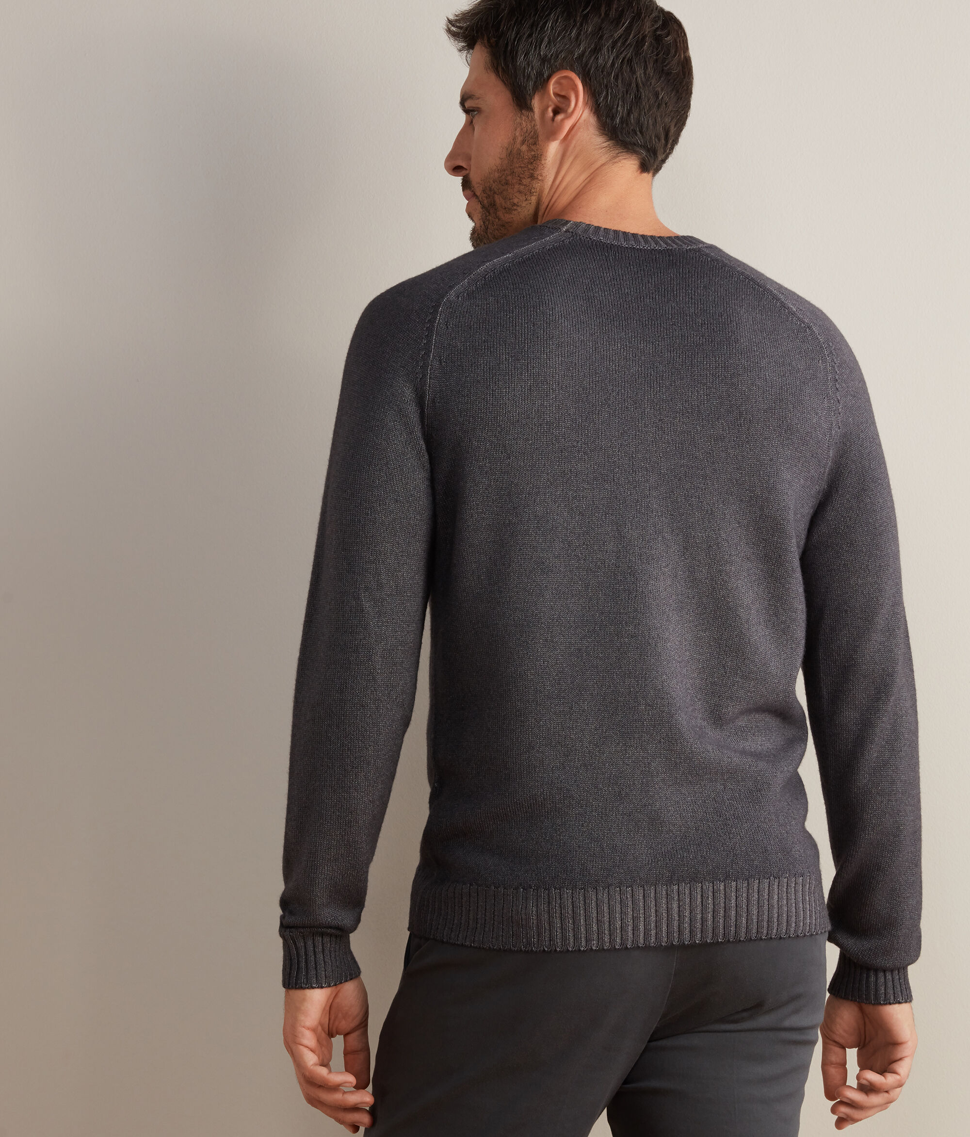 Pull à col rond en cachemire ultra-doux