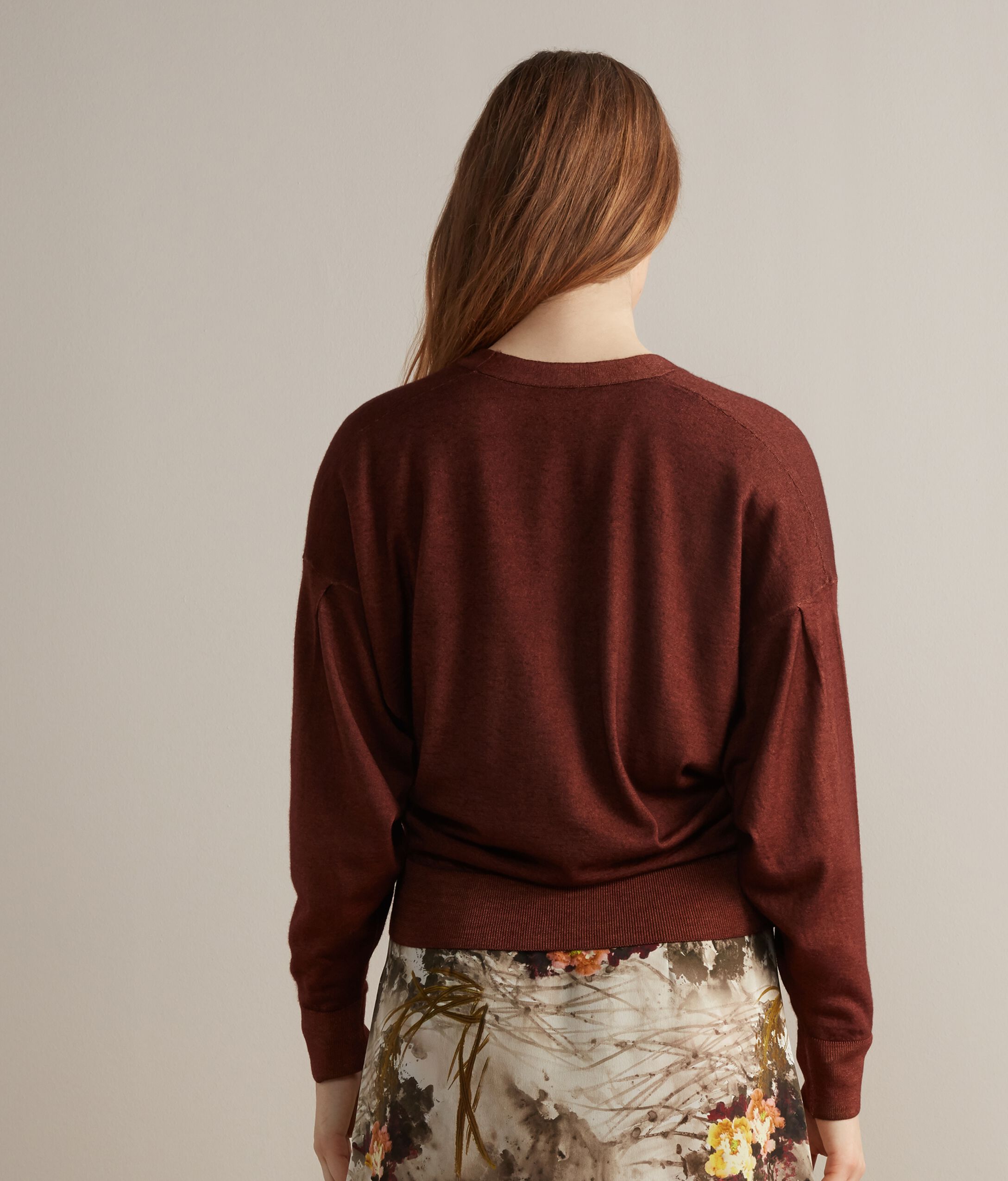 Gilet large en Cachemire ultra-fin
